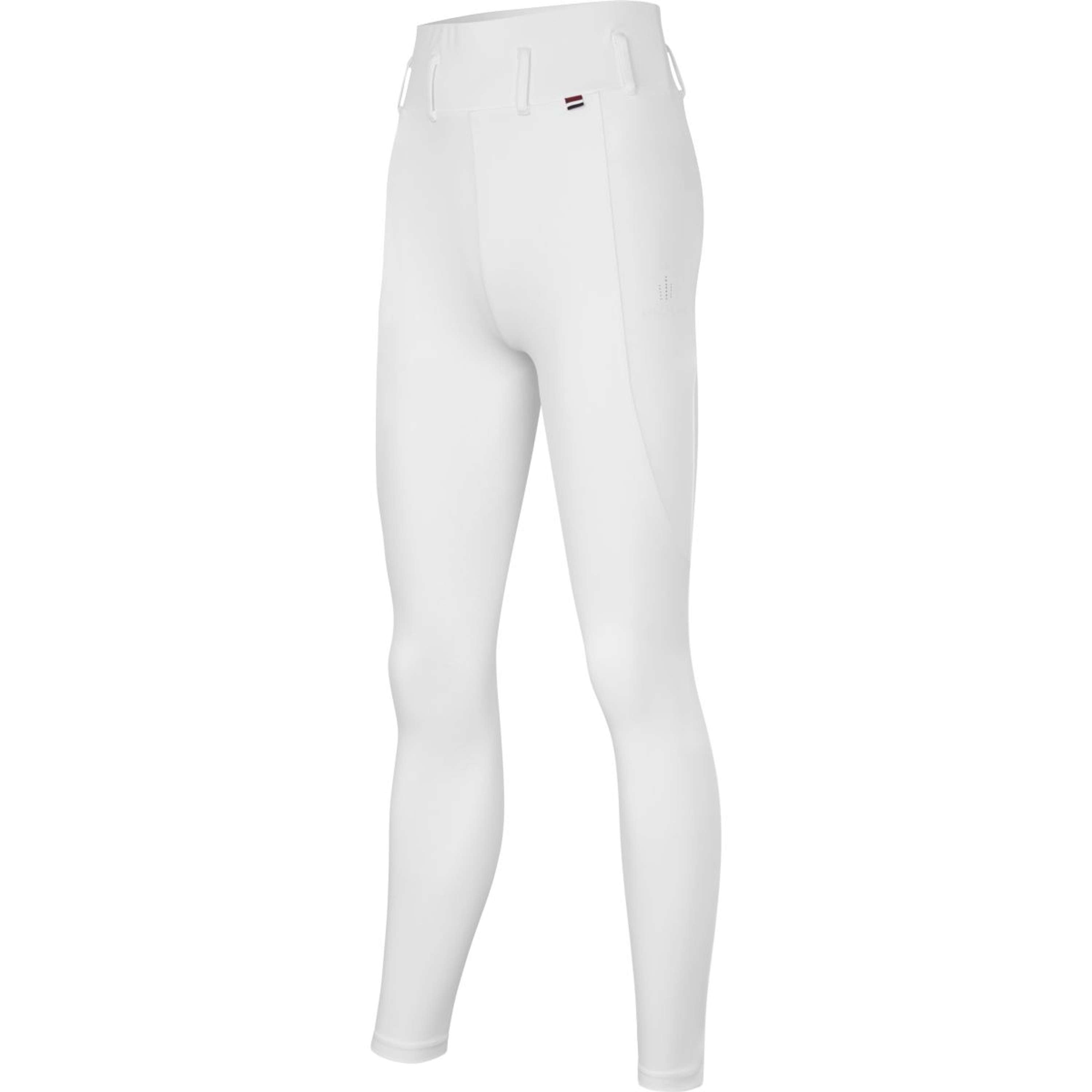 Kingsland Legging de Equitación KLAmina F-Tec6 Full Grip Mujeres Blanco