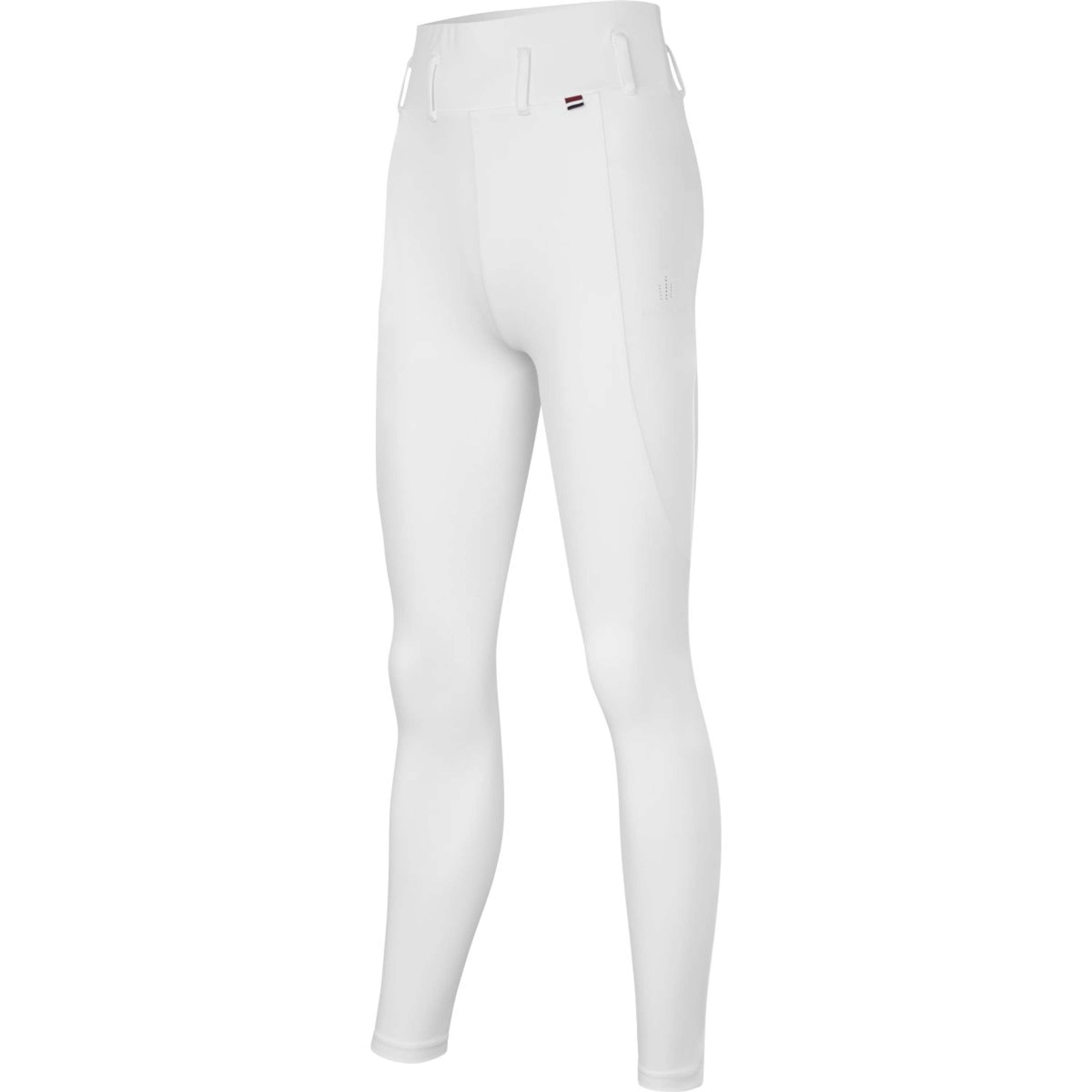 Kingsland Legging de Equitación KLAmina F-Tec6 Full Grip Mujeres Blanco