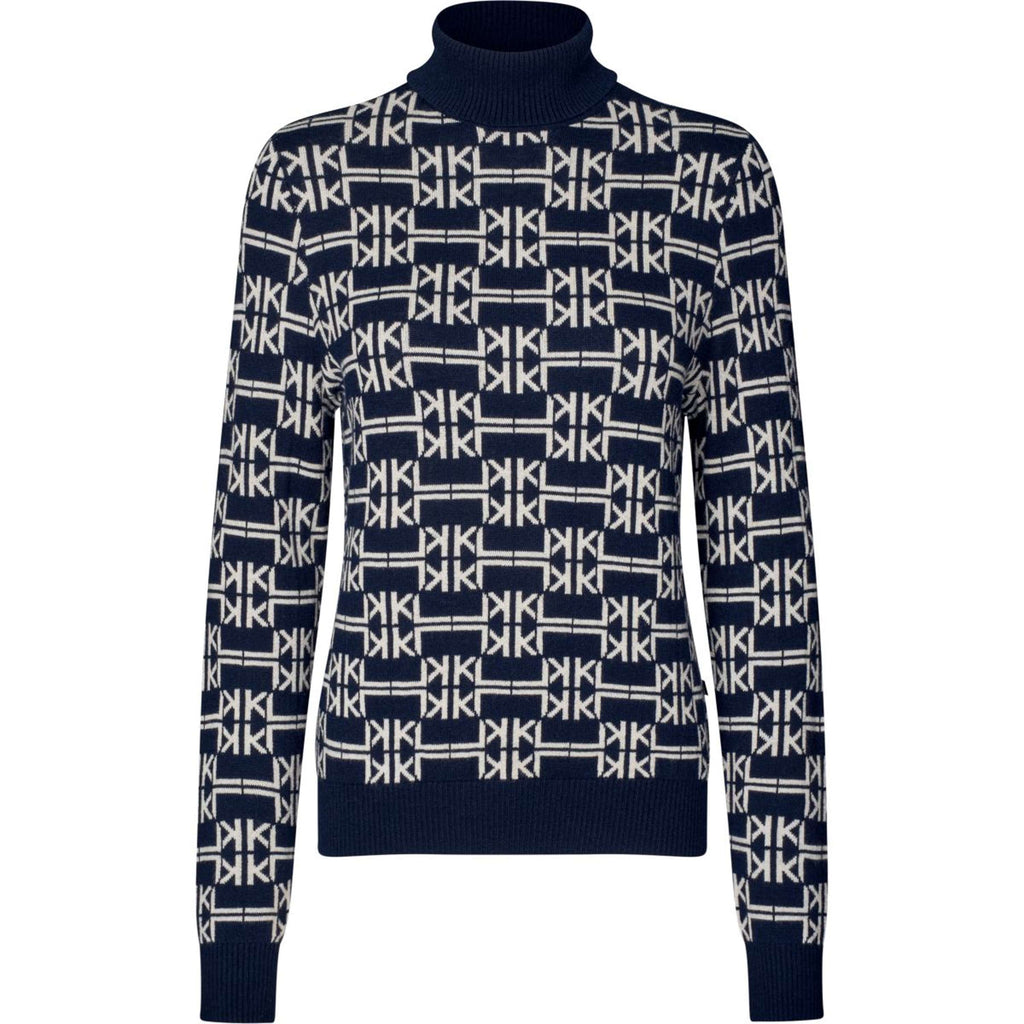 Kingsland Jersey de Cuello Alto KLAnnabella Mujer Evening Blue