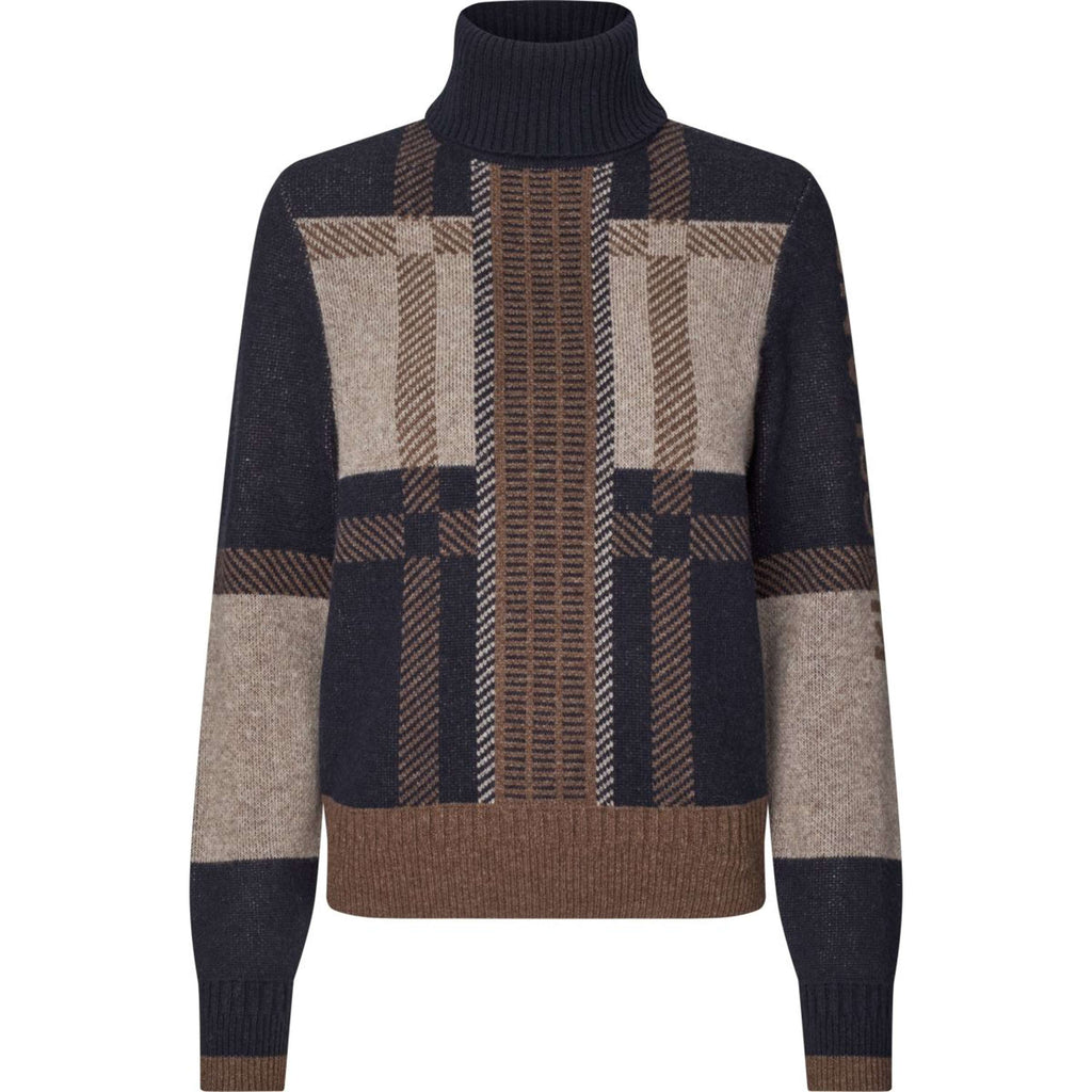 Kingsland Jersey de Cuello Alto KLArin Mujer Navy