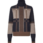 Kingsland Jersey de Cuello Alto KLArin Mujer Navy