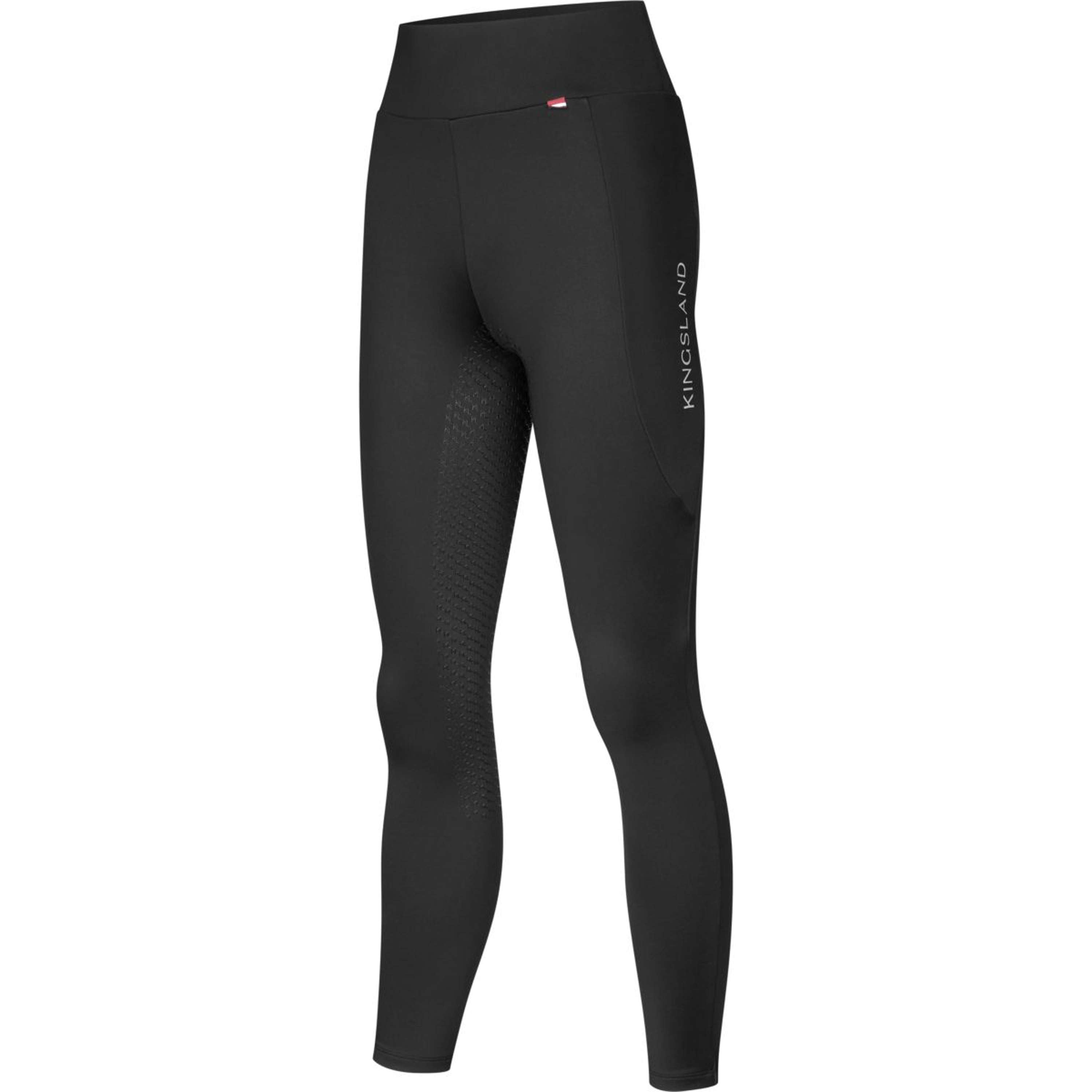 Kingsland Legging de Equitación KLAmanda F-Tec4 Full Grip Mujeres Negro