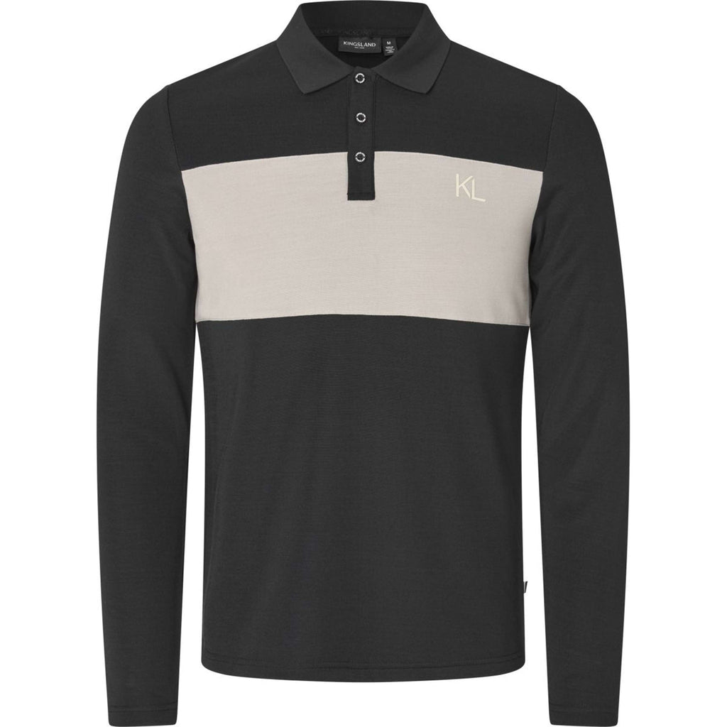 Kingsland Poloshirt KLAxel Hombres Negro