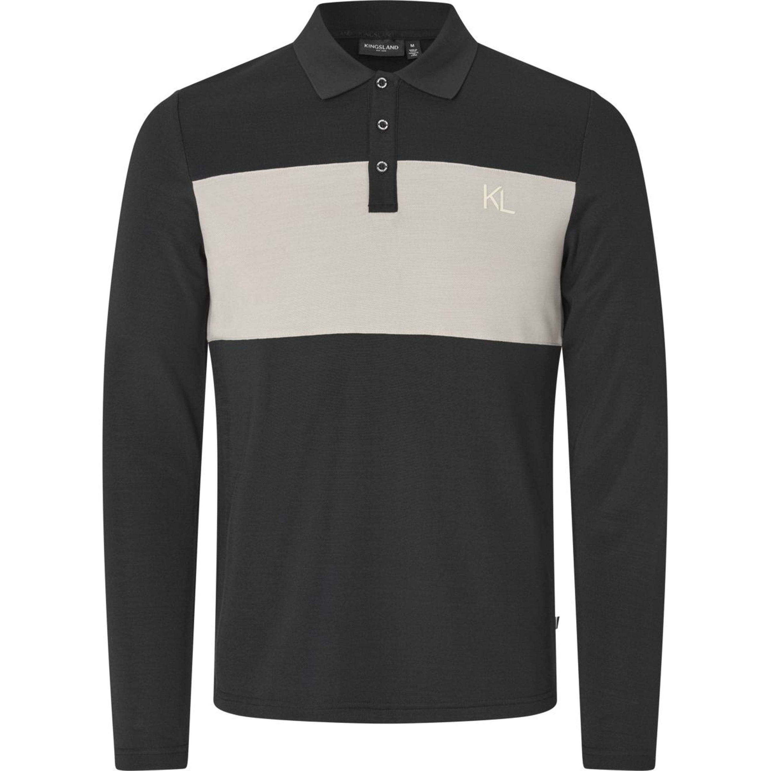 Kingsland Poloshirt KLAxel Hombres Negro