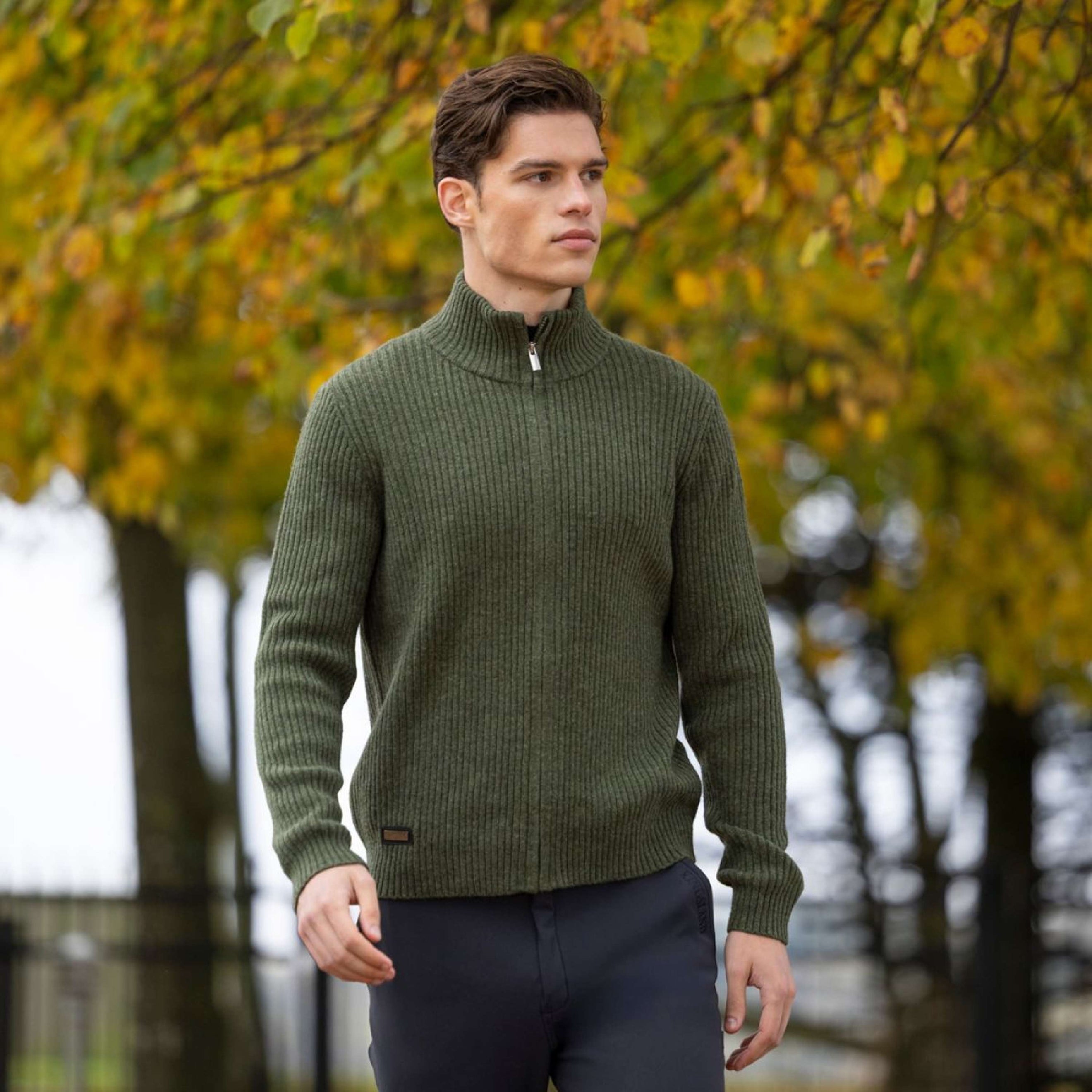 Kingsland Sudadera con capucha y cremallera KLAndre Hombres Kalamata