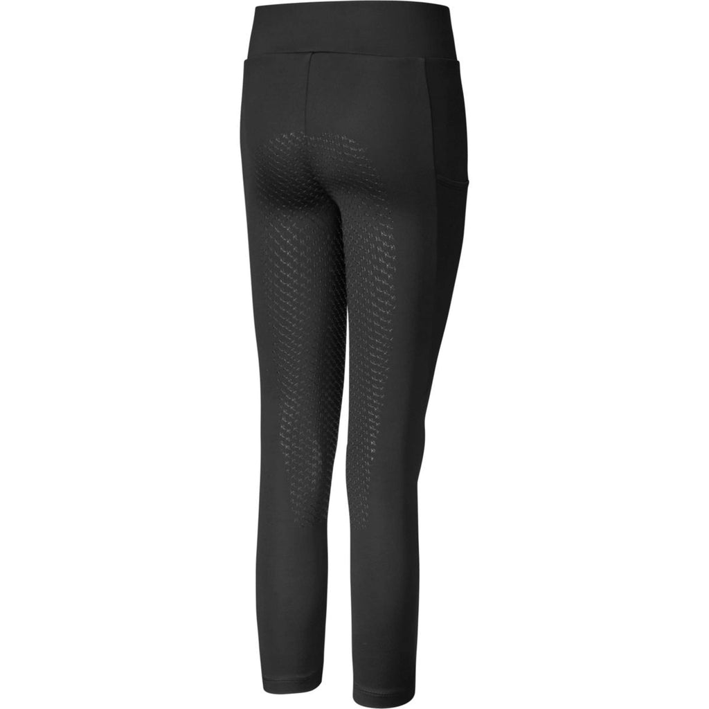 Kingsland Legging de Equitación KLAlexis F-Tec4 Full Grip Niños Negro