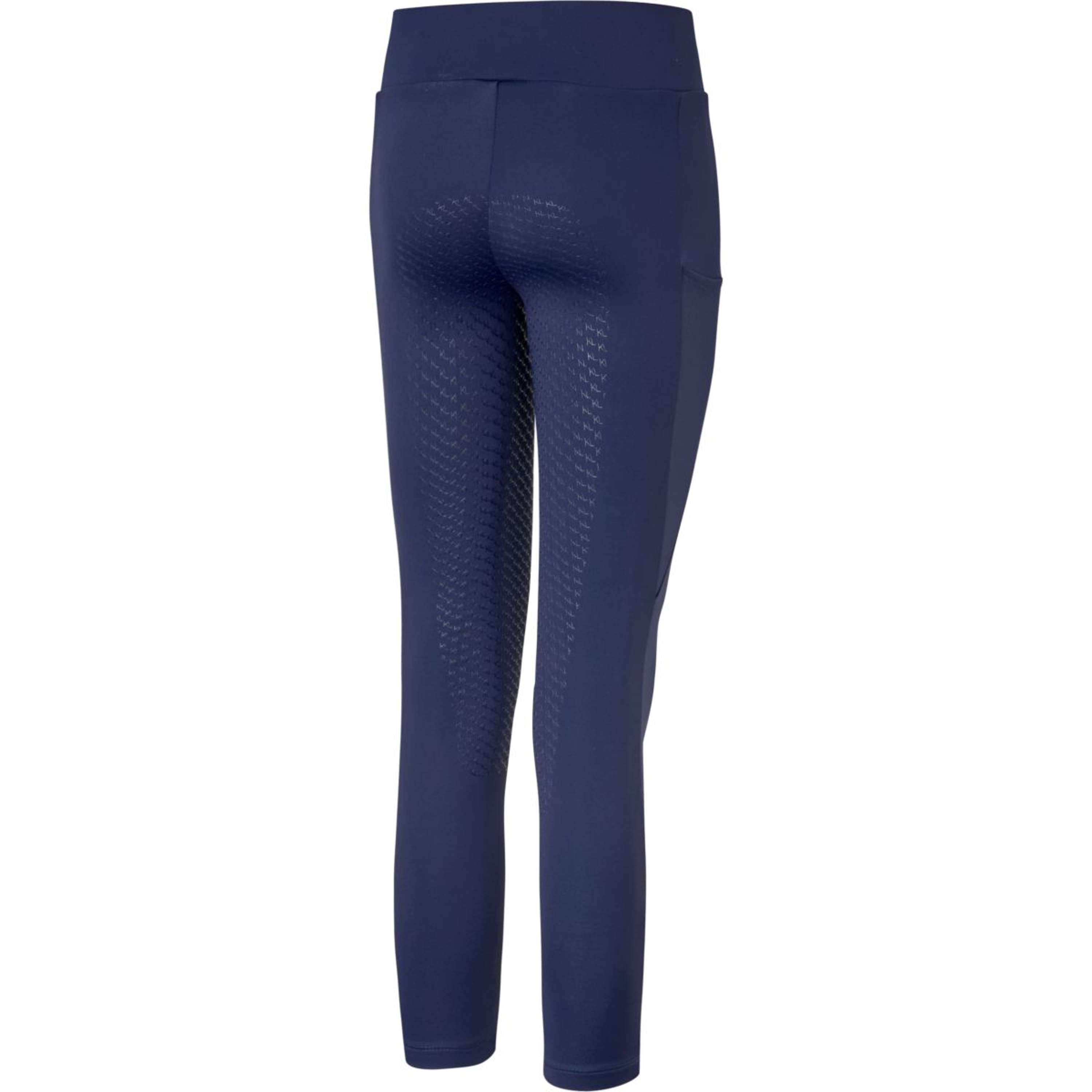 Kingsland Legging de Equitación KLAlexis F-Tec4 Full Grip Niños Evening Blue