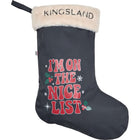 Kingsland Calcetín De Navidad KLArthur Navy