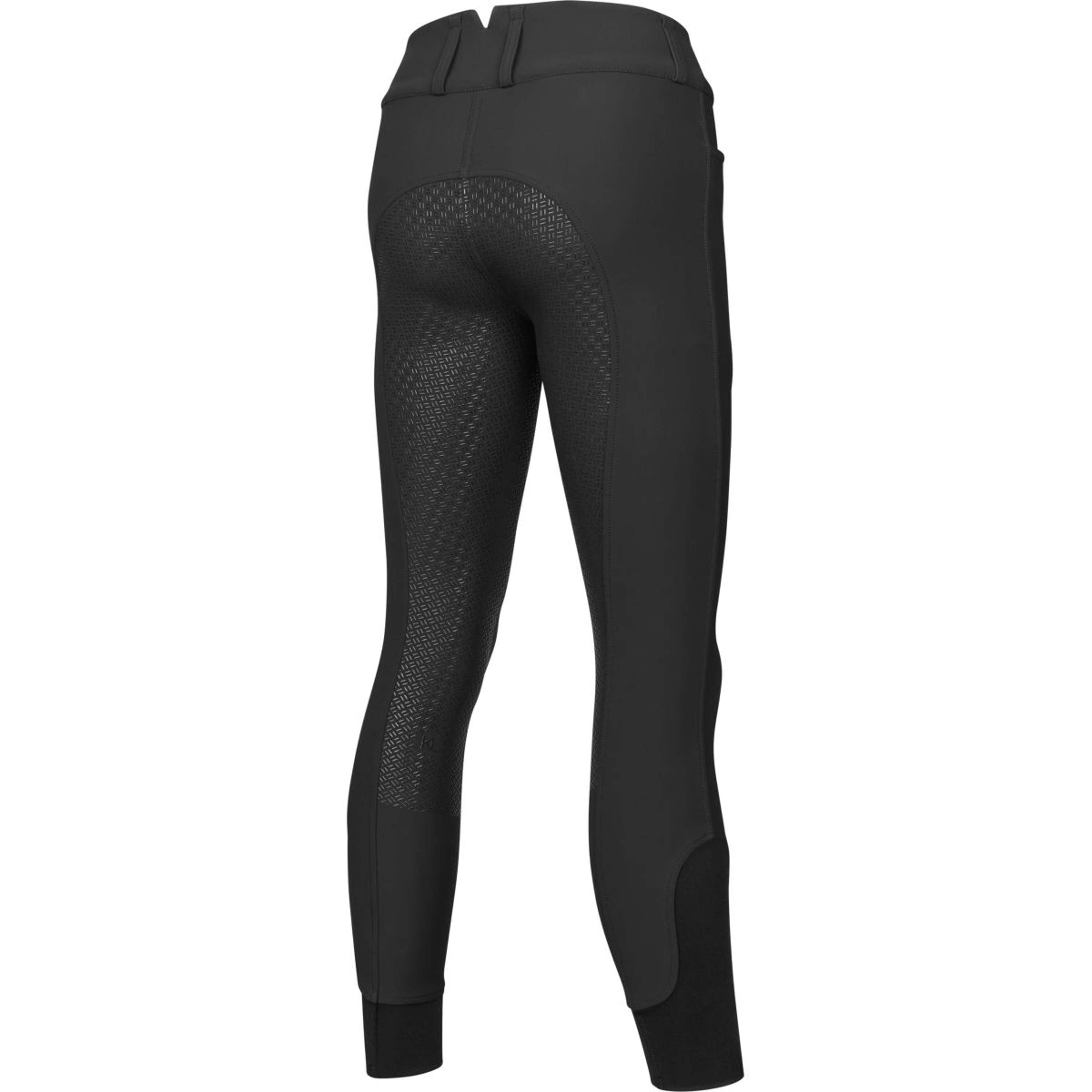 Kingsland Pantalón de Equitación KLKarla Repelente al agua Full Grip Negro