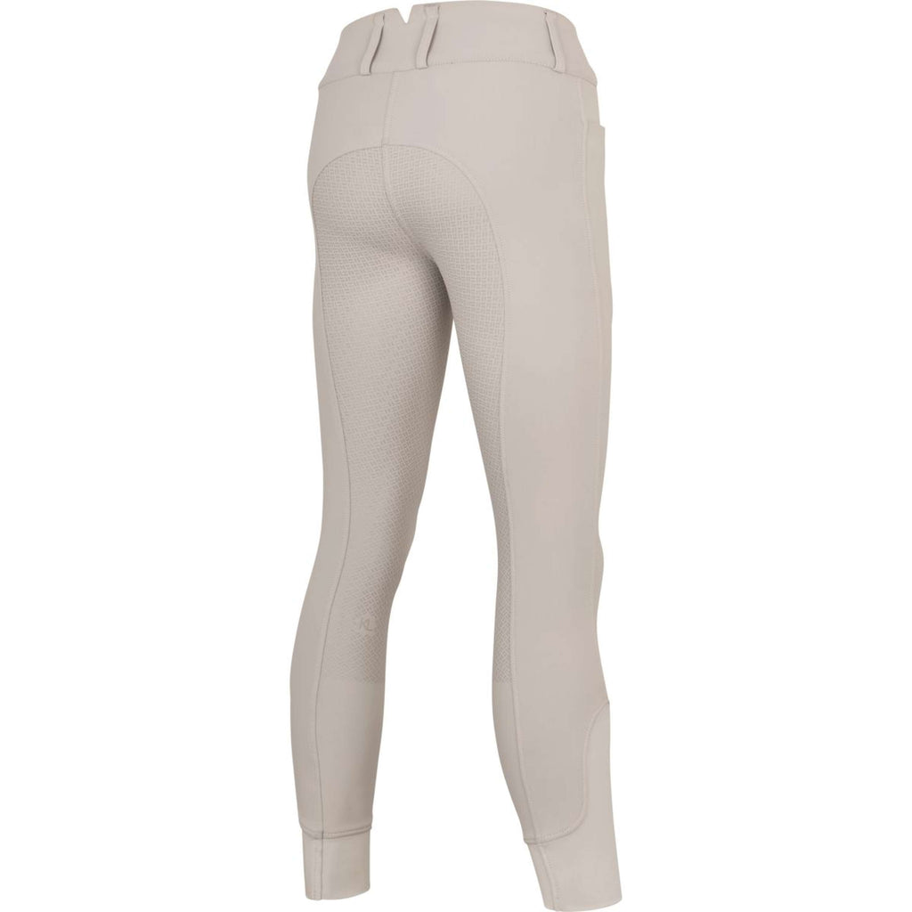 Kingsland Pantalón de Equitación KLKarla Repelente al agua Full Grip Beige Dove