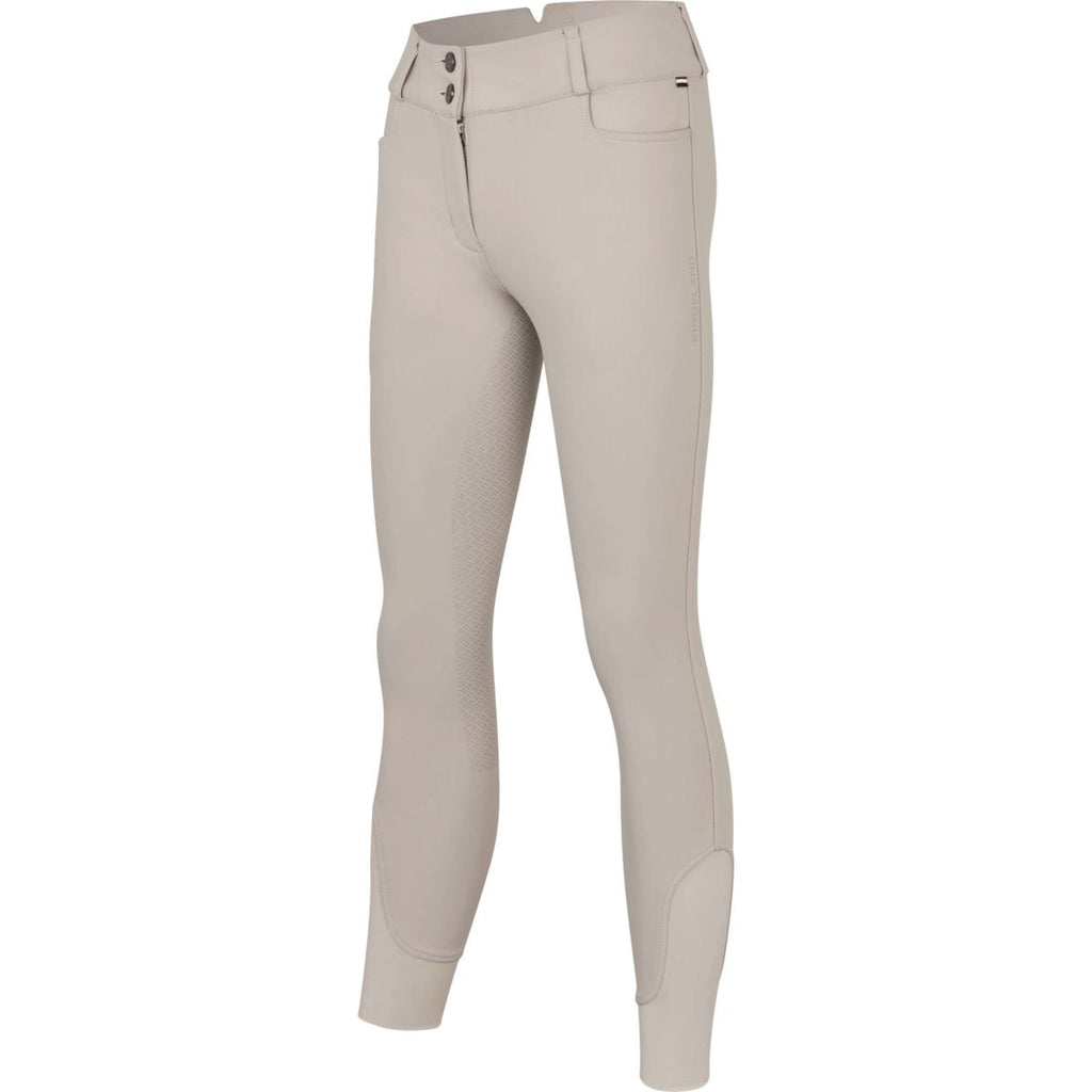 Kingsland Pantalón de Equitación KLKarla Repelente al agua Full Grip Beige Dove