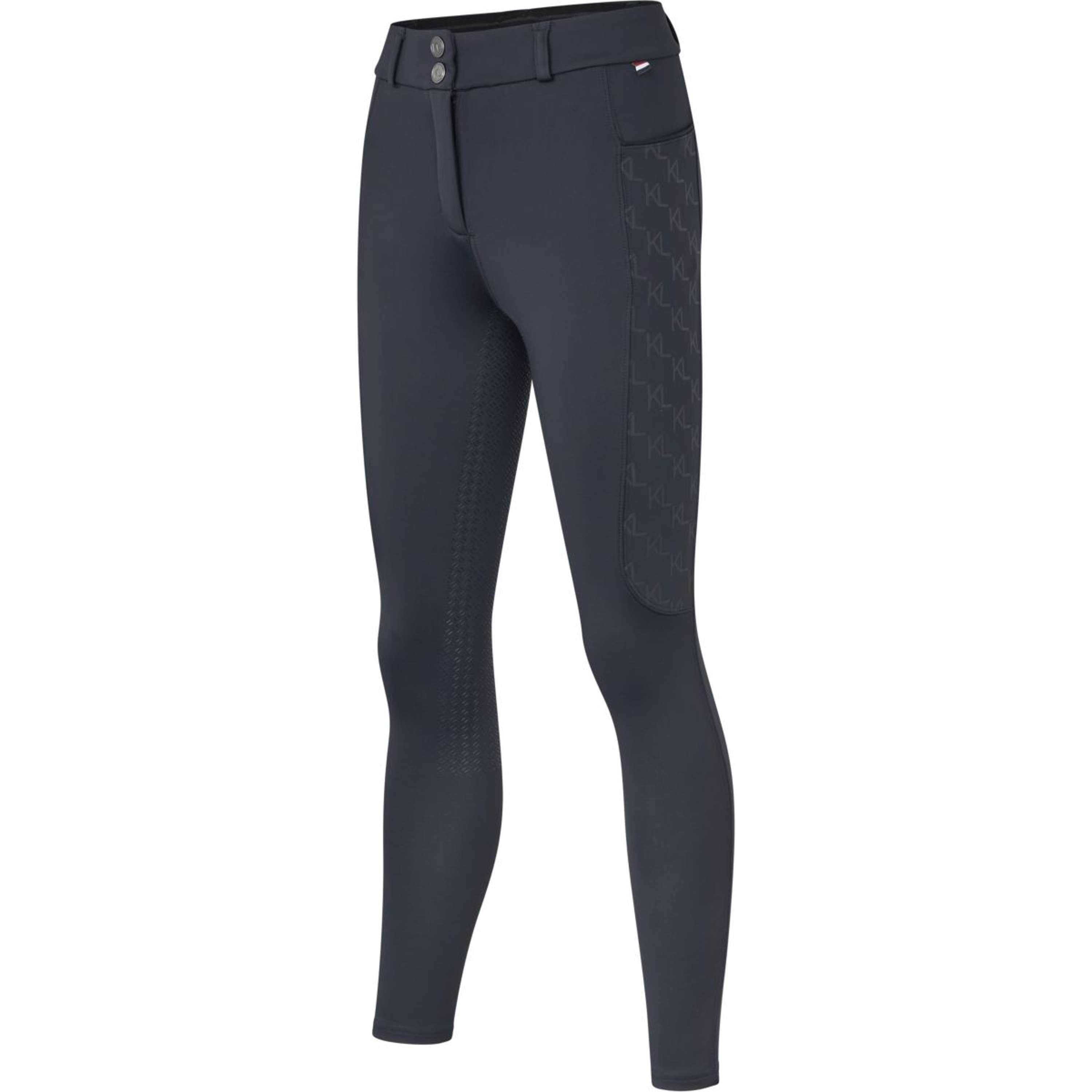 Kingsland Pantalón de Equitación KLKornelia Full Grip Mujeres Navy
