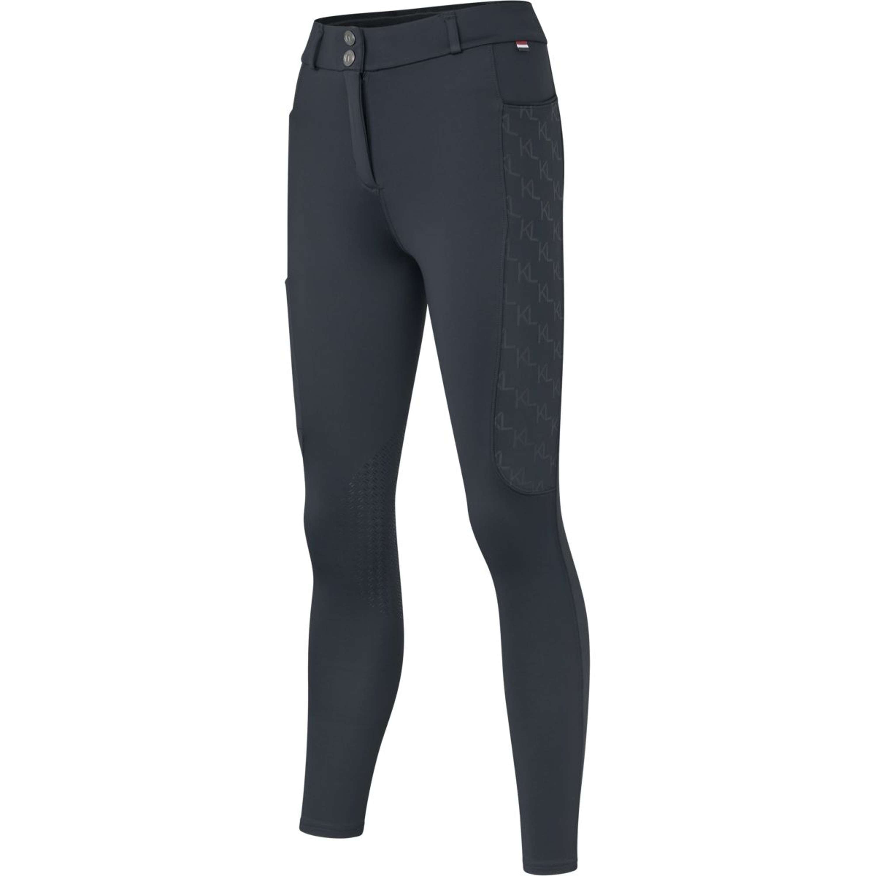 Kingsland Pantalón de Equitación KLKornelia Agarre de rodilla Mujeres Navy