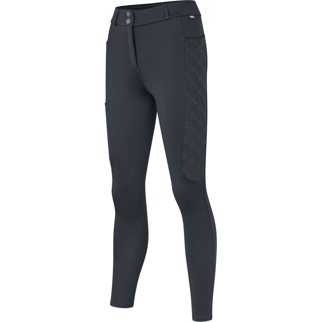 Kingsland Pantalón de Equitación KLKornelia Agarre de rodilla Mujeres Navy