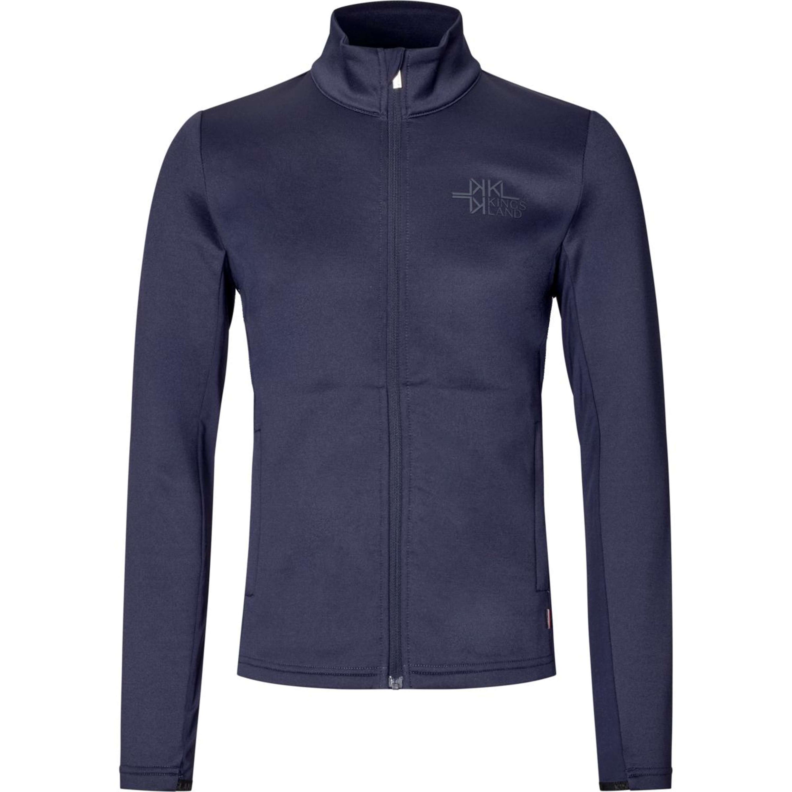 Kingsland Sudadera con capucha y cremallera KLAlba Niños Evening Blue