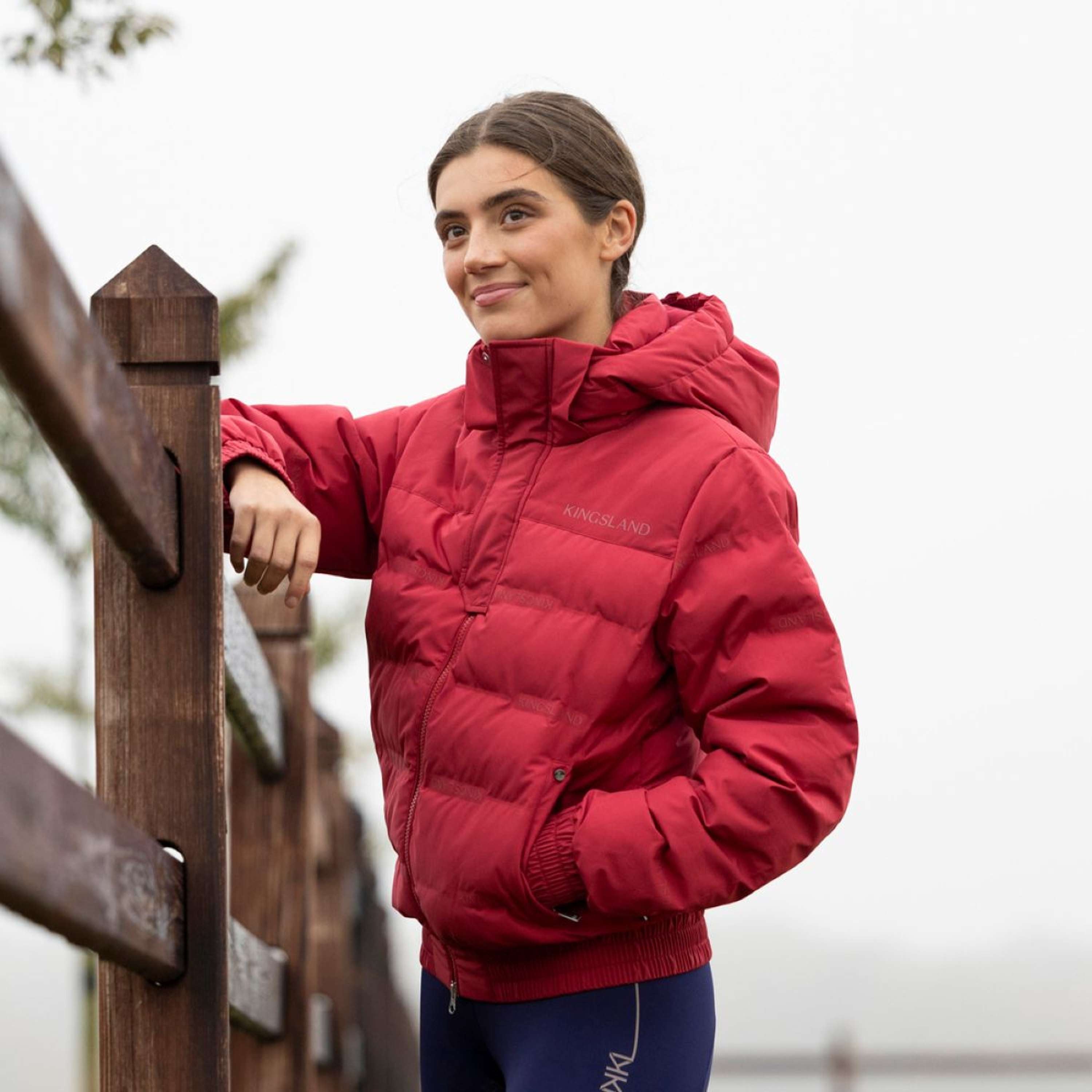 Kingsland Chaqueta KLArianna Mujer Rojo Granate