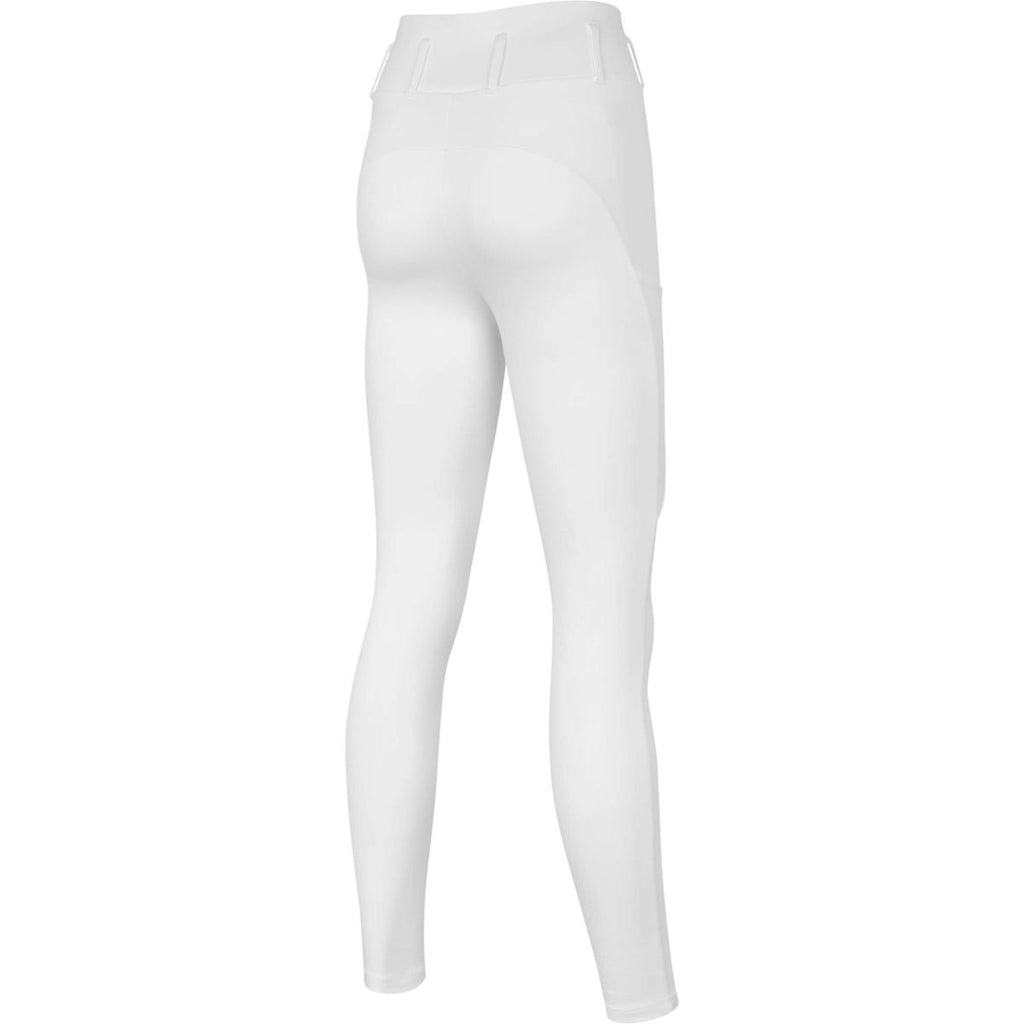 Kingsland Legging de Equitación KLAthena F-Tec4 Full Grip Mujeres Blanco