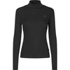 Kingsland Jersey de Cuello Alto KLAbigail Mujer Negro