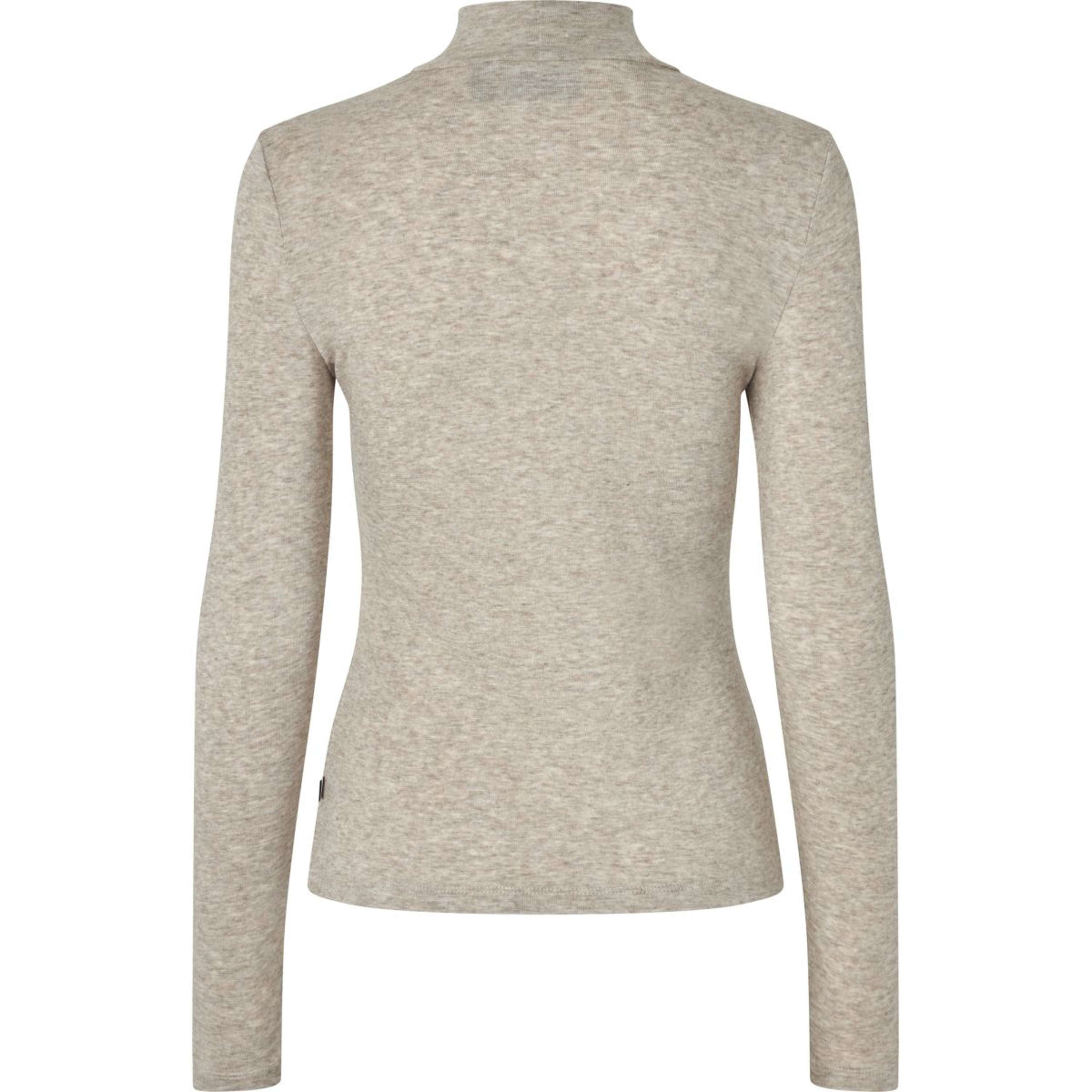 Kingsland Jersey de Cuello Alto KLAbigail Mujer Beige Melange