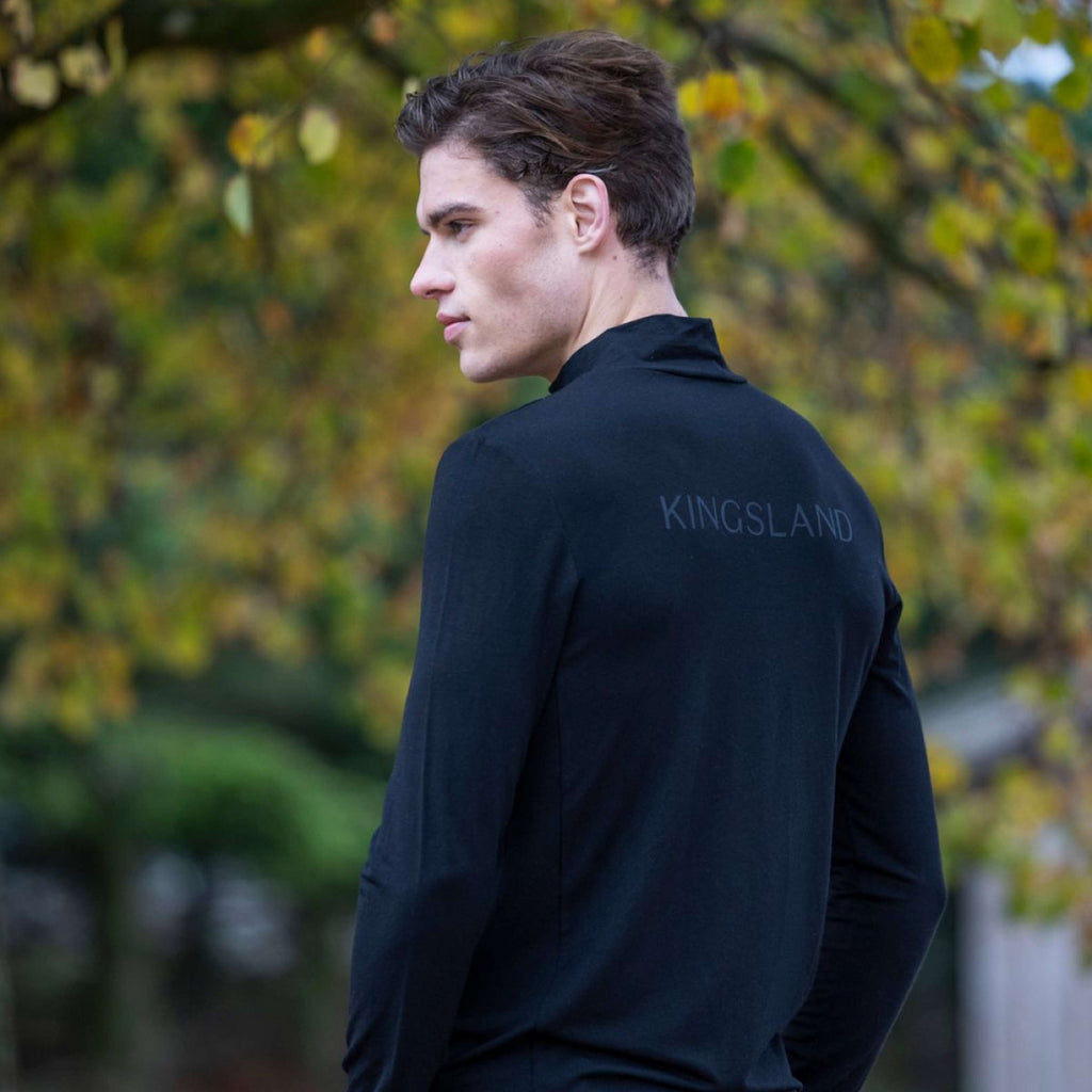 Kingsland Camiseta KLAustin Hombres Negro
