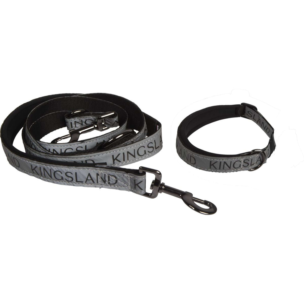 Kingsland Collar y Correa KLMacey Grey Forged Iron