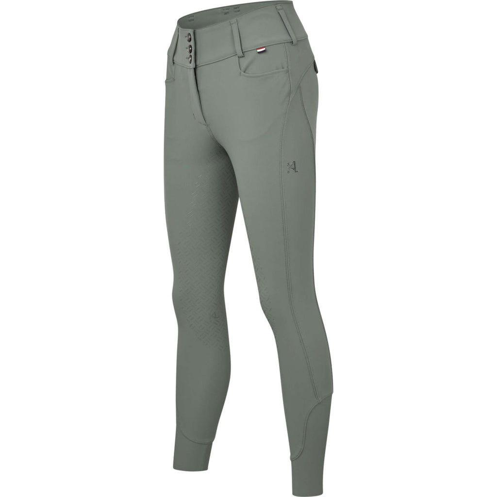 Kingsland Pantalón de Equitación KLKimi Full Grip Green Agave