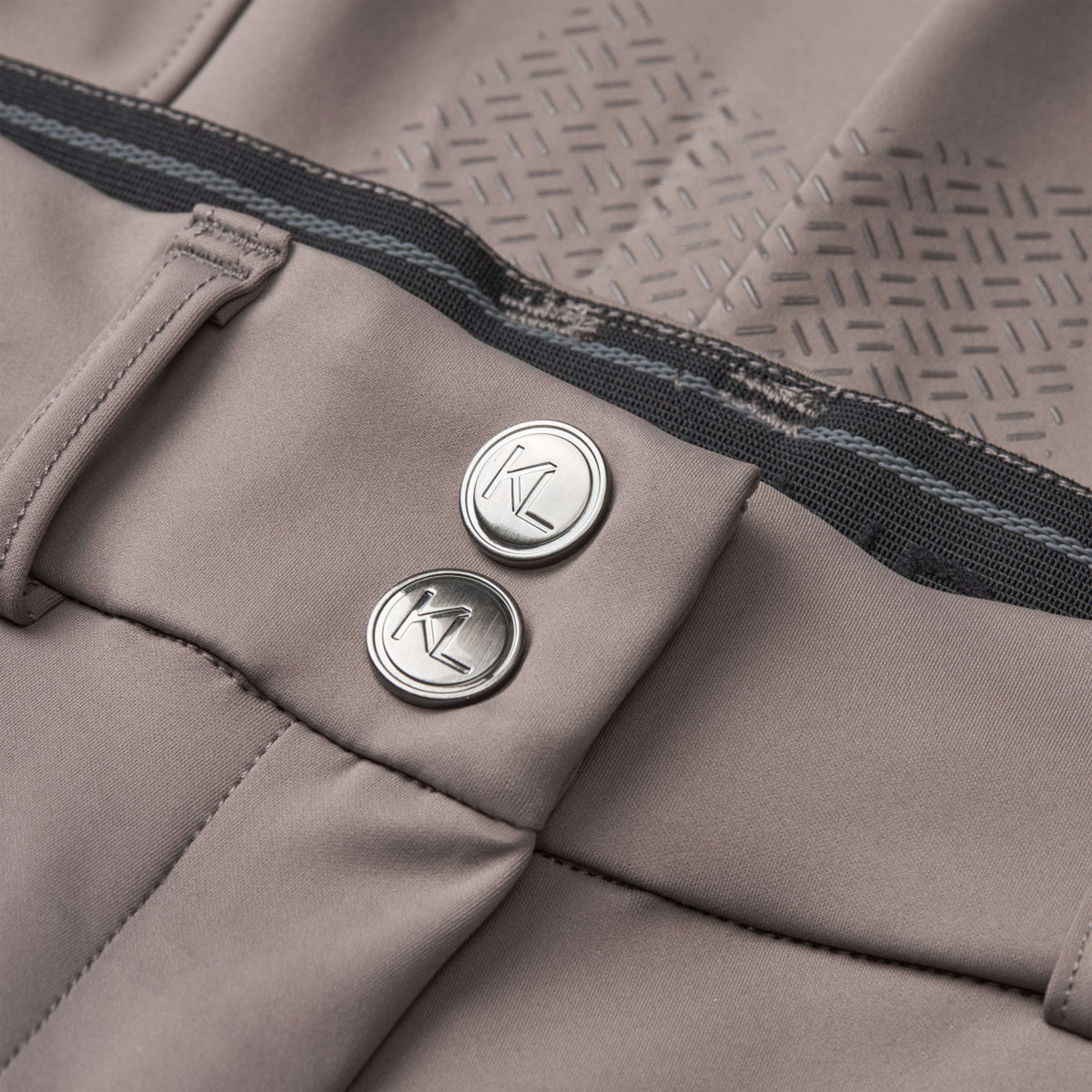 Kingsland Pantalón de Equitación KLKaya Agarre de rodilla Brown Iron