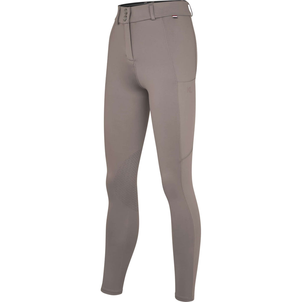 Kingsland Pantalón de Equitación KLKaya Agarre de rodilla Brown Iron