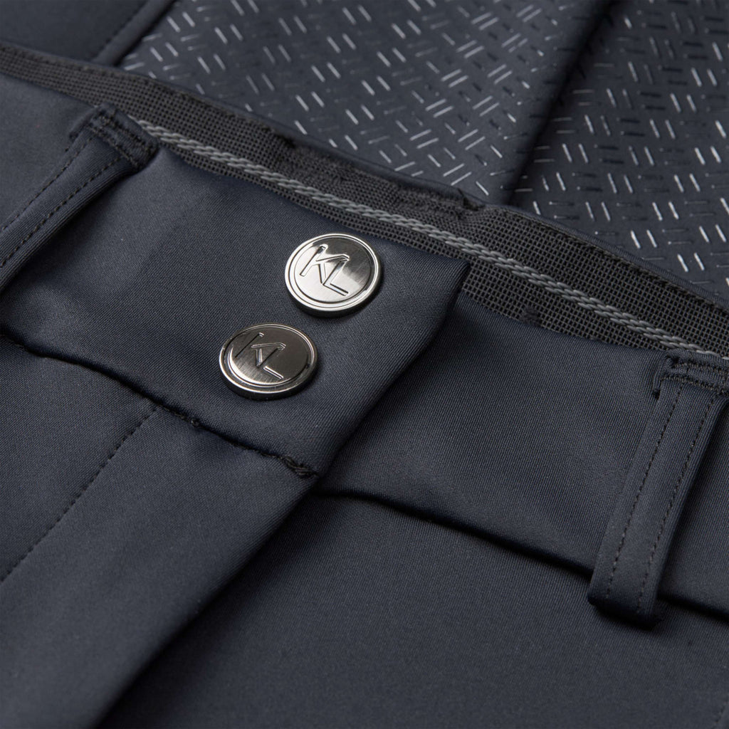 Kingsland Pantalón de Equitación KLKaya Full Grip Negro