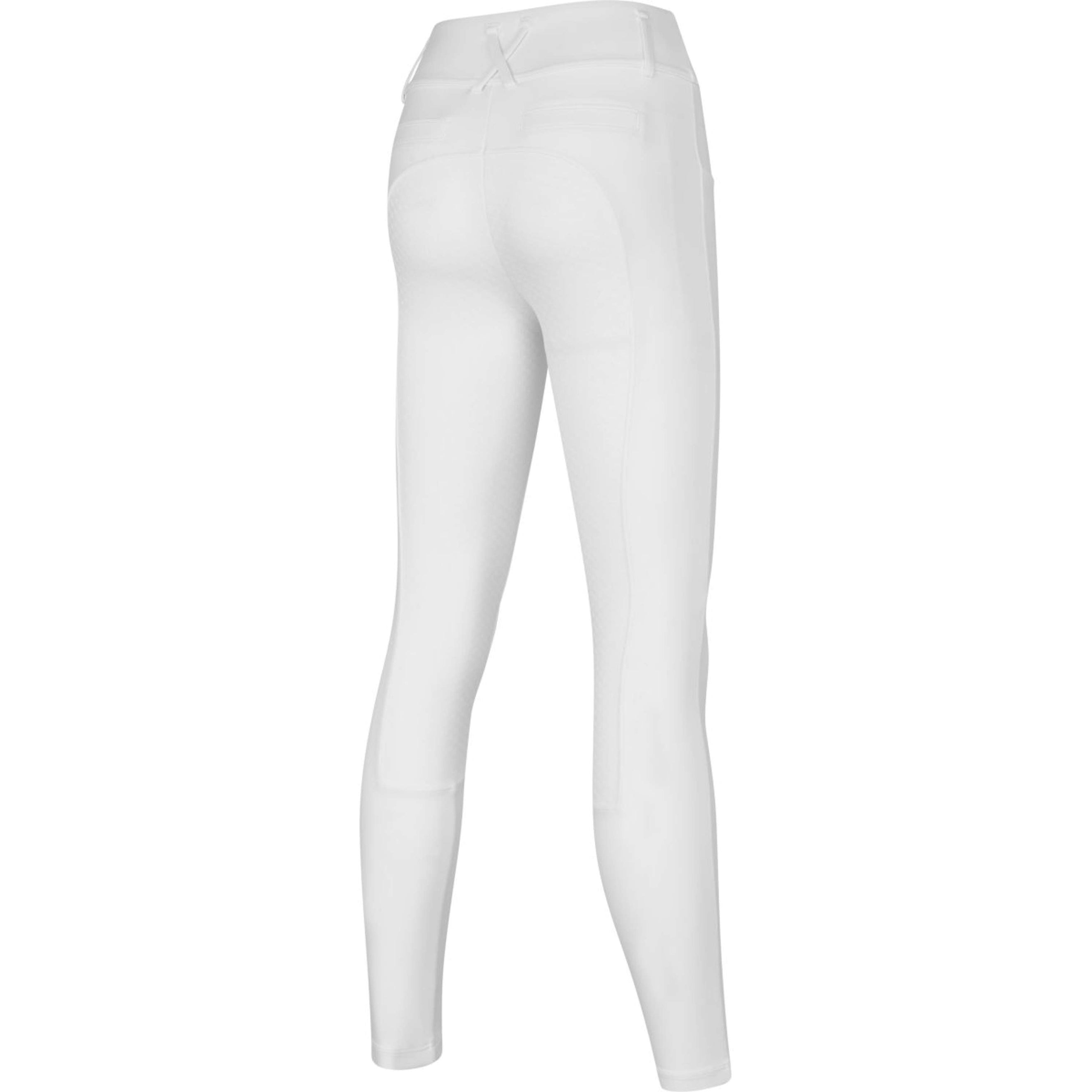 Kingsland Legging de Equitación KLKristin Full Grip Blanco