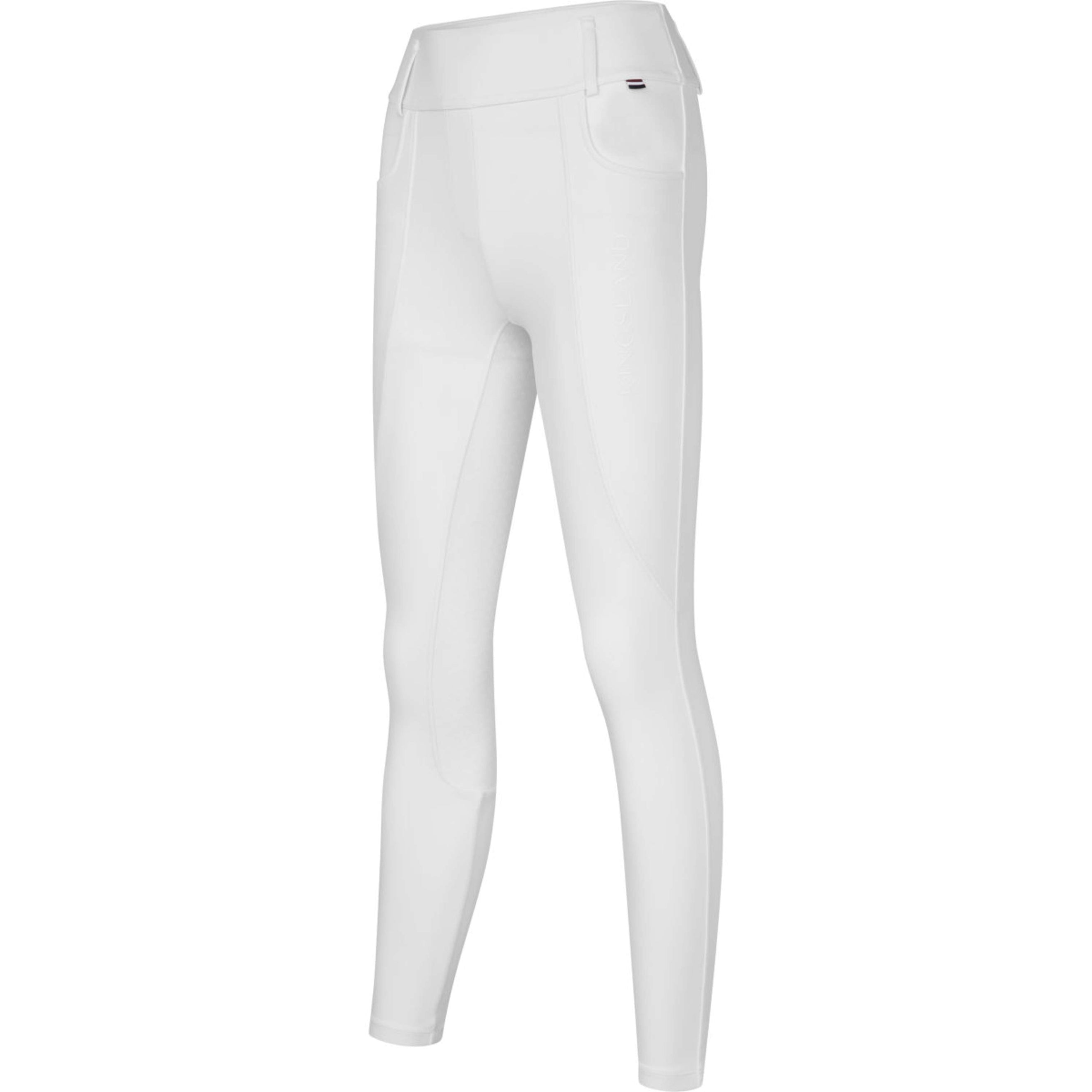 Kingsland Legging de Equitación KLKristin Full Grip Blanco Kingsland Legging de Equitación KLKristin Full Grip Blanco