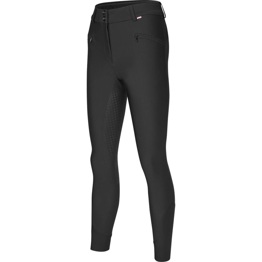 Kingsland Pantalón de Equitación KLKerry Seamless Full Grip Negro