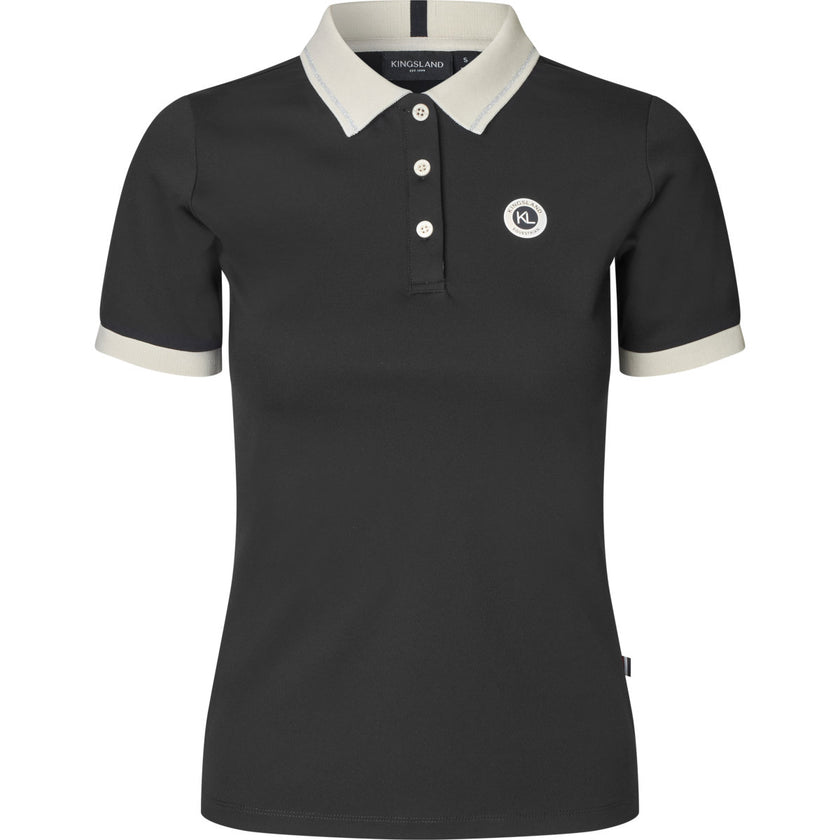 Kingsland Polo Shirt KLLaura Negro Kingsland Polo Shirt KLLaura Negro