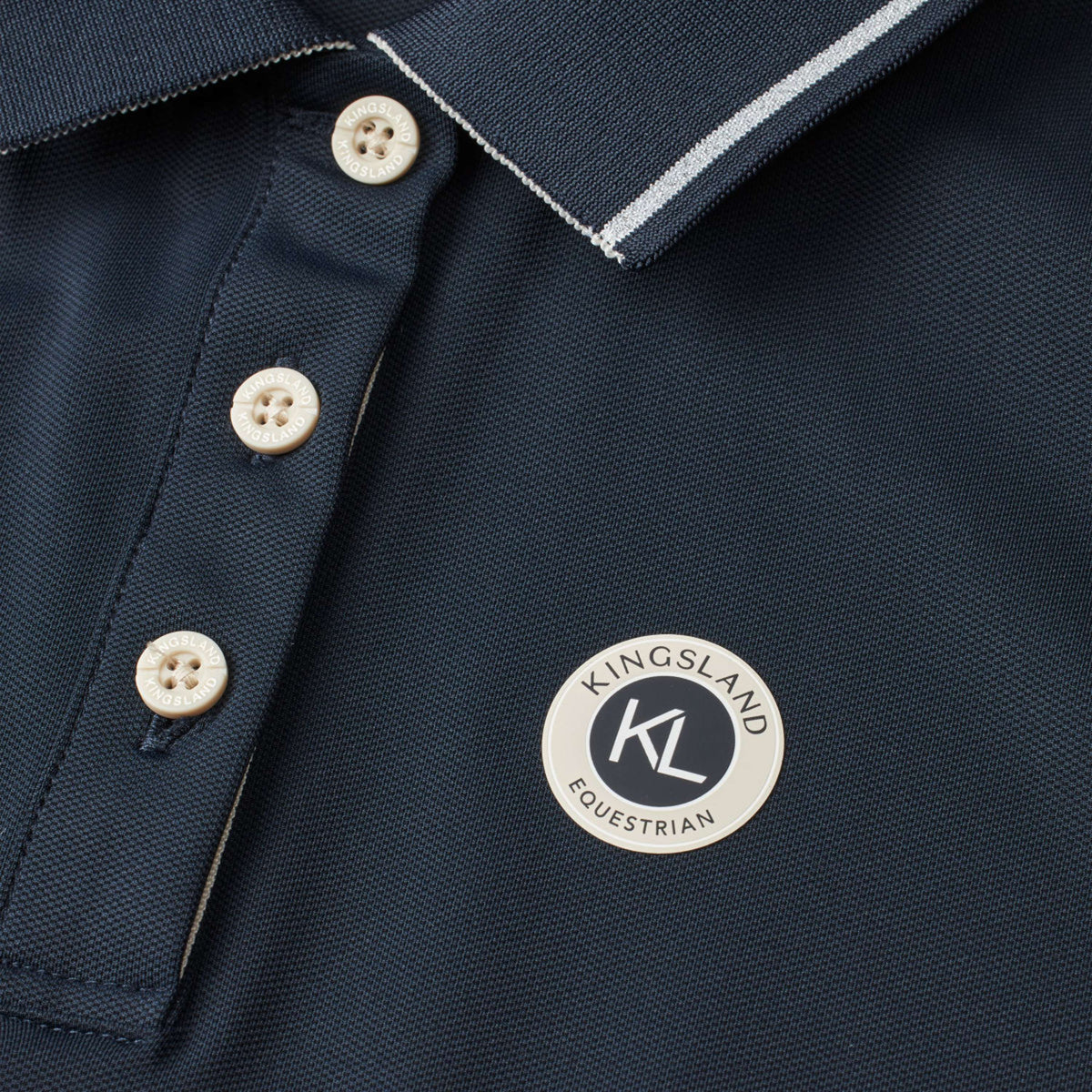 Kingsland Poloshirt KLLaura Sin Mangas Navy