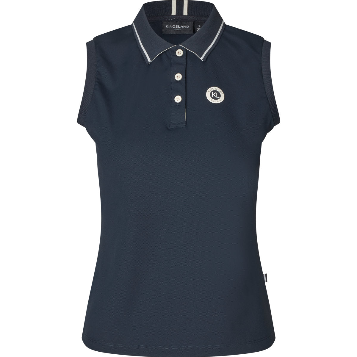 Kingsland Poloshirt KLLaura Sin Mangas Navy