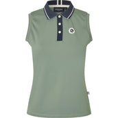 Kingsland Poloshirt KLLaura Sin Mangas Green Agave