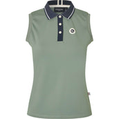 Kingsland Poloshirt KLLaura Sin Mangas Green Agave