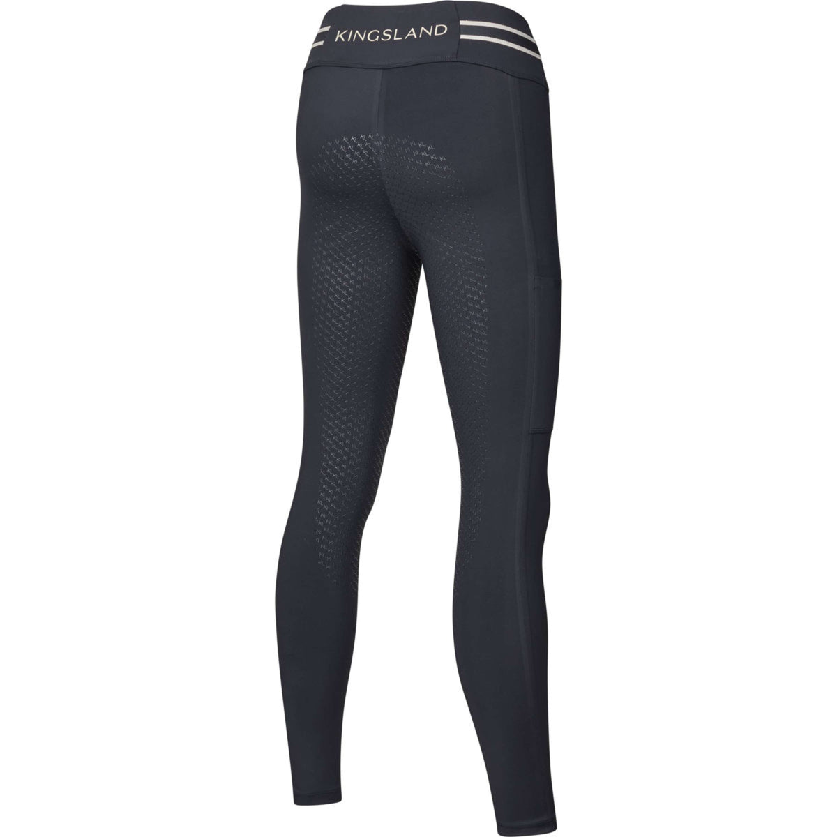 Kingsland Legging de Equitación KLLaura Full Grip Navy