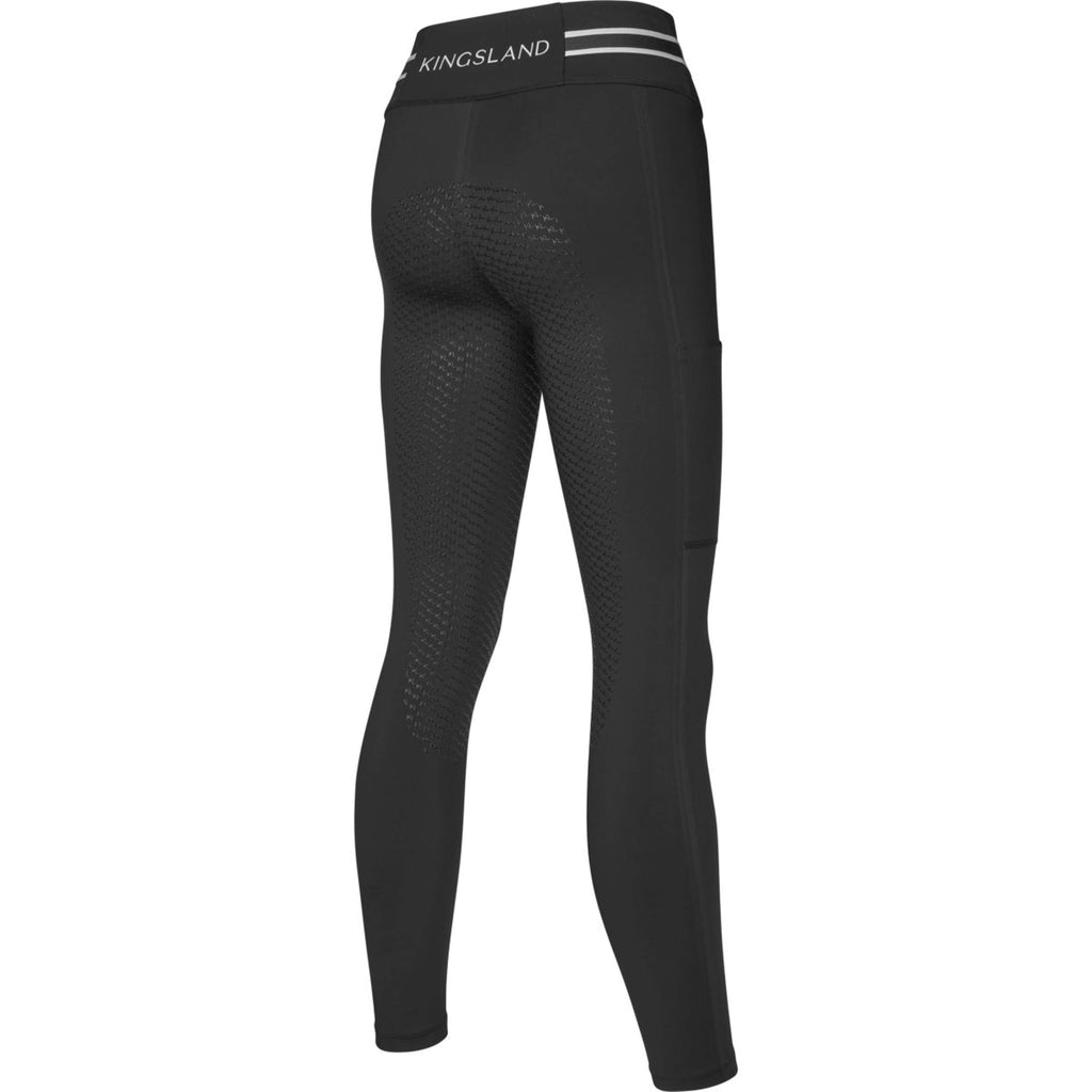 Kingsland Legging de Equitación KLLaura Full Grip Negro