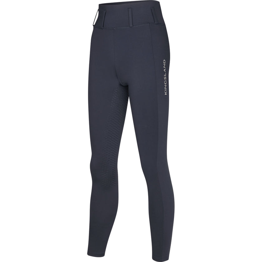 Kingsland Legging de Equitación KLLeann F-Tec 5 Full Grip Navy