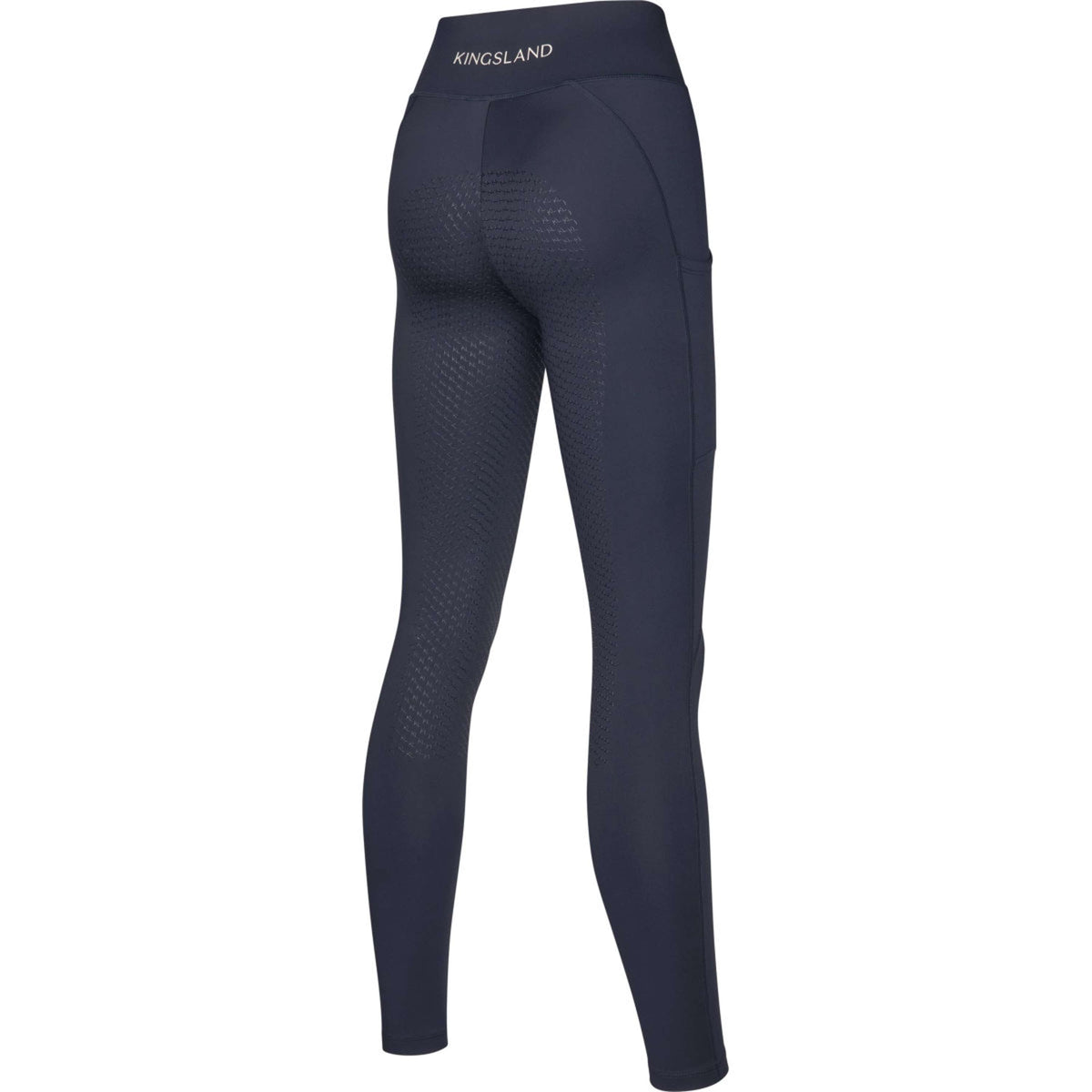 Kingsland Legging de Equitación KLLorella F-Tec 5 Full Grip Navy