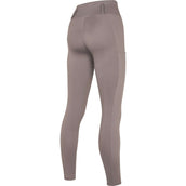 Kingsland Legging de Equitación KLLea F-Tec 5 Full Grip Brown Iron