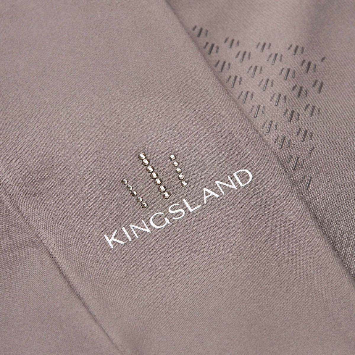 Kingsland Legging de Equitación KLLea F-Tec 5 Full Grip Brown Iron