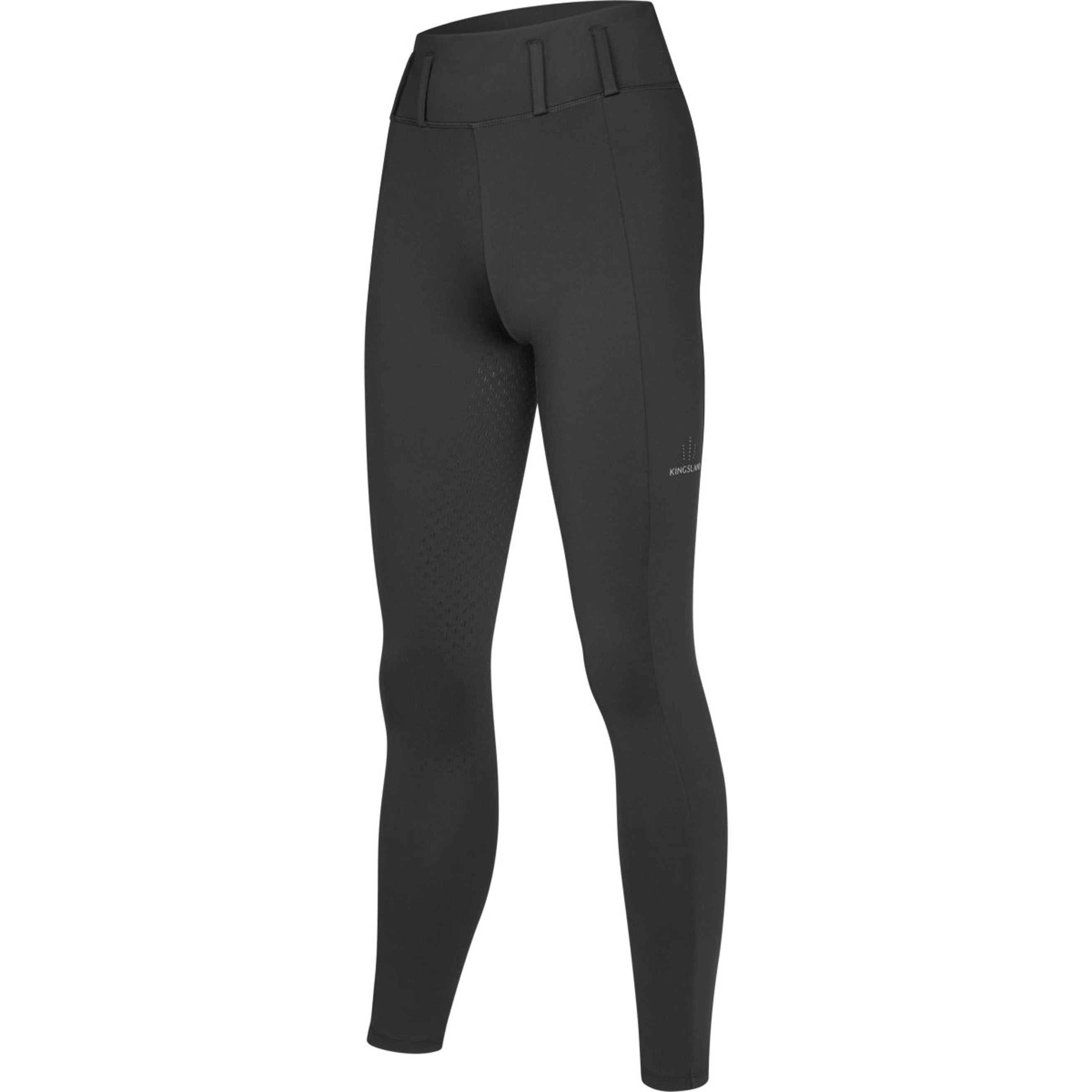 Kingsland Legging de Equitación KLLea F-Tec 5 Full Grip Negro