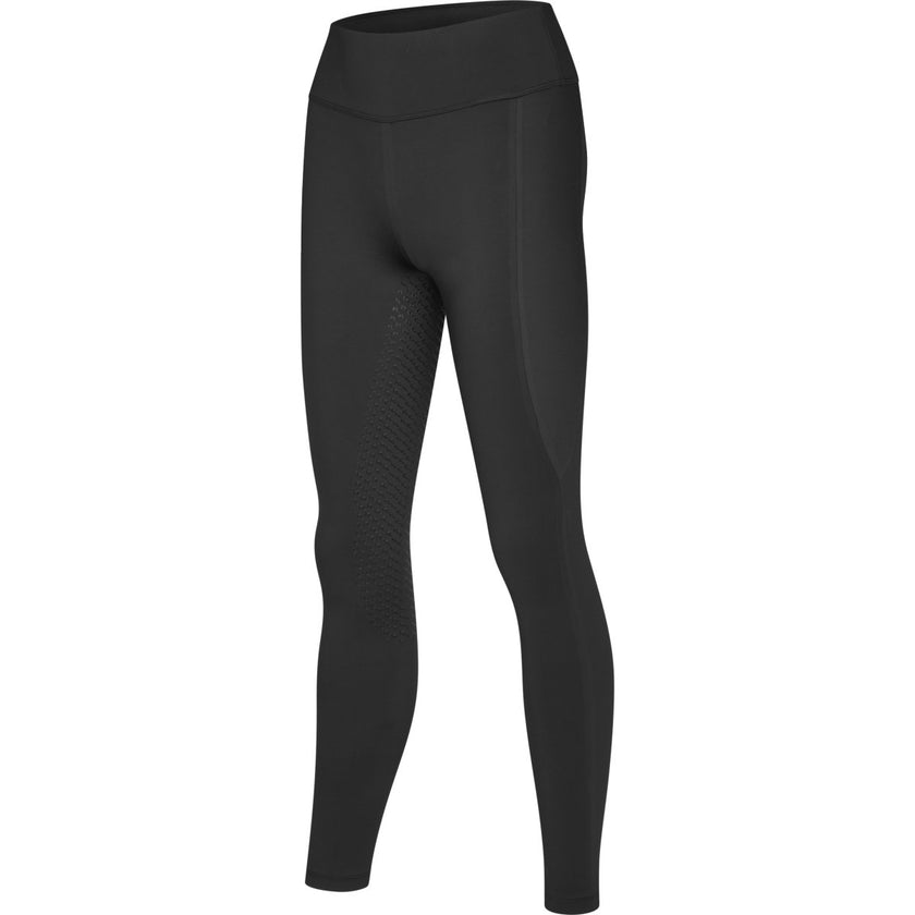 Kingsland Legging de Equitación KLLouisa Repelente al agua Full Grip Negro