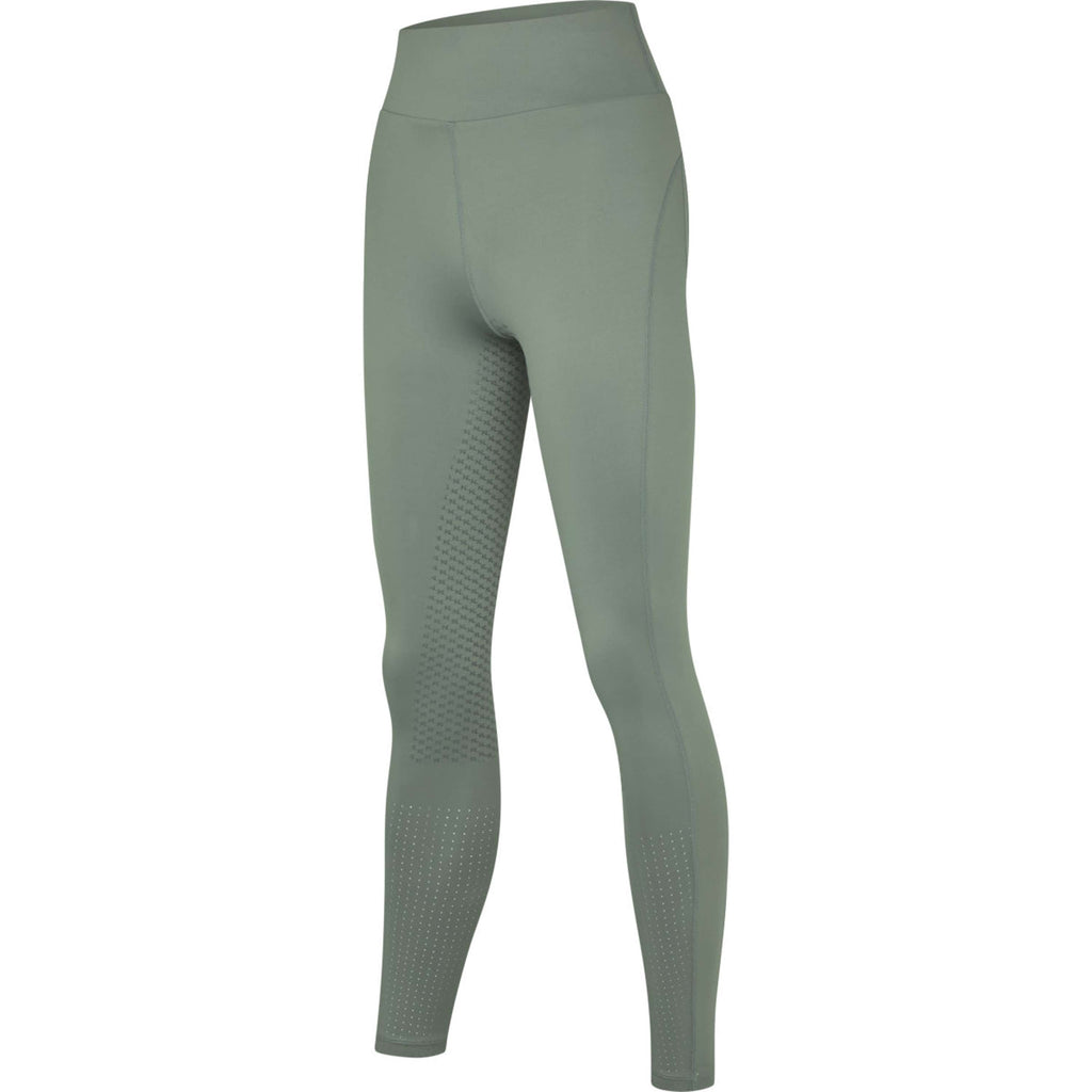 Kingsland Legging de Equitación KLLindsey F-Tec Full Grip Green Agave