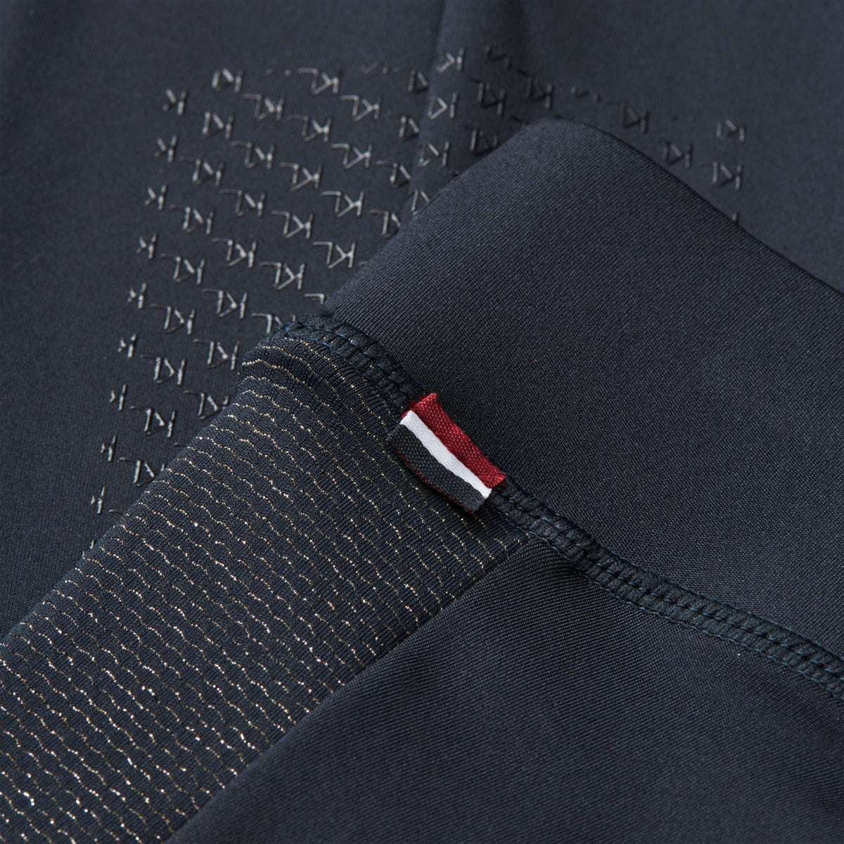 Kingsland Legging de Equitación KLLinda Junior F-Tec 5 Full Grip Navy