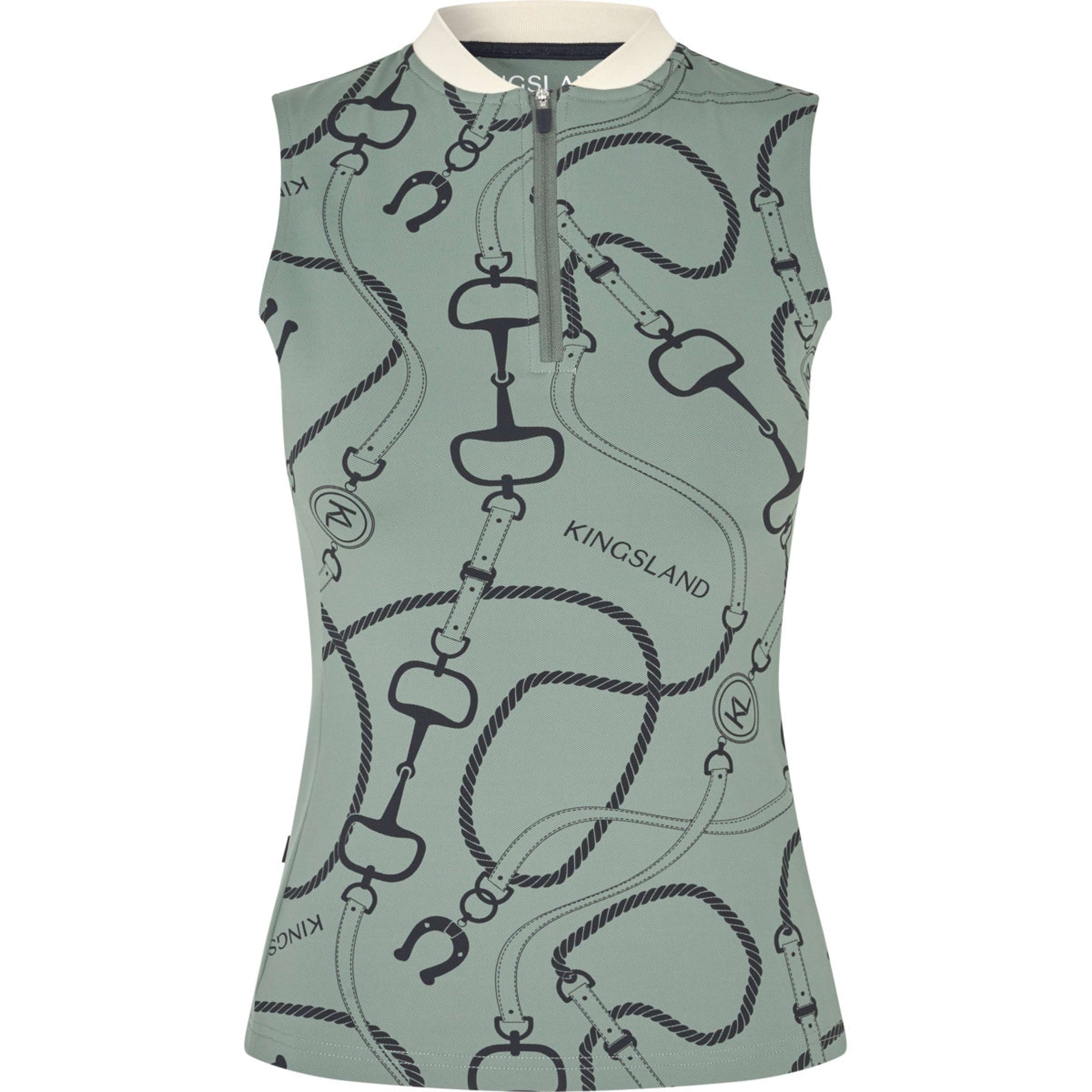 Kingsland Camiseta KLLarissa Sin Mangas Green Agave