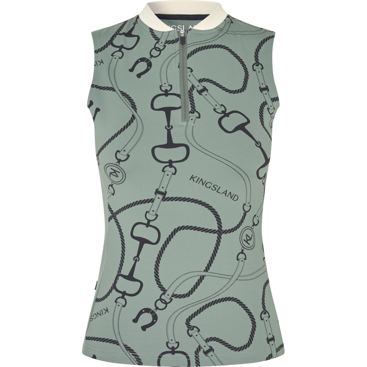 Kingsland Camiseta KLLarissa Sin Mangas Green Agave