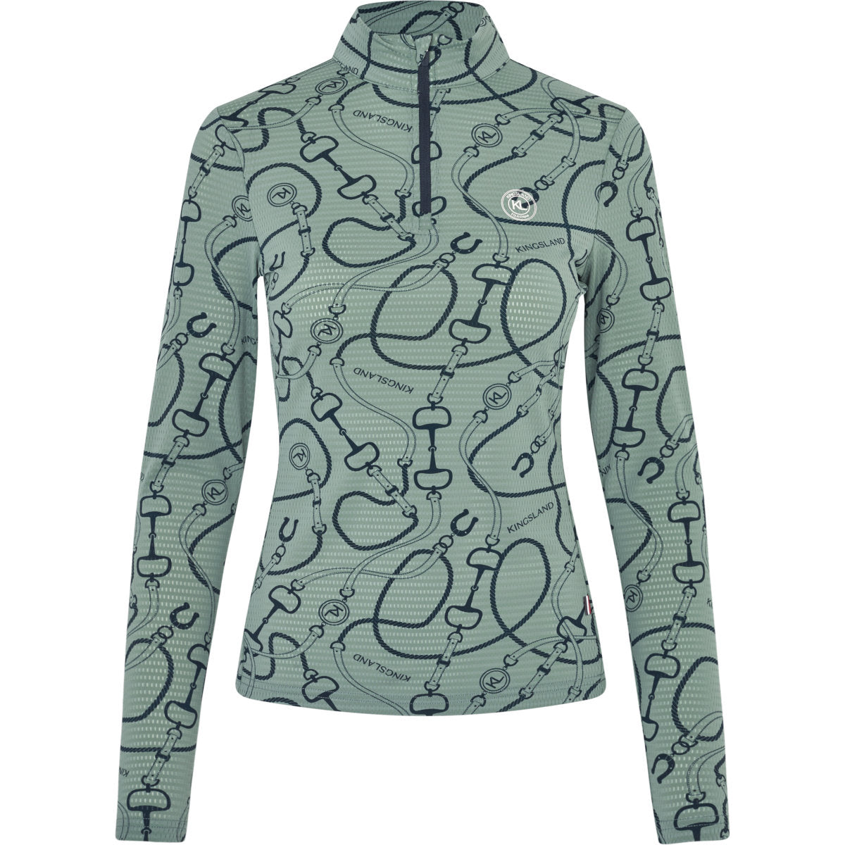 Kingsland Camiseta de entrenamiento KLLarissa Green Agave